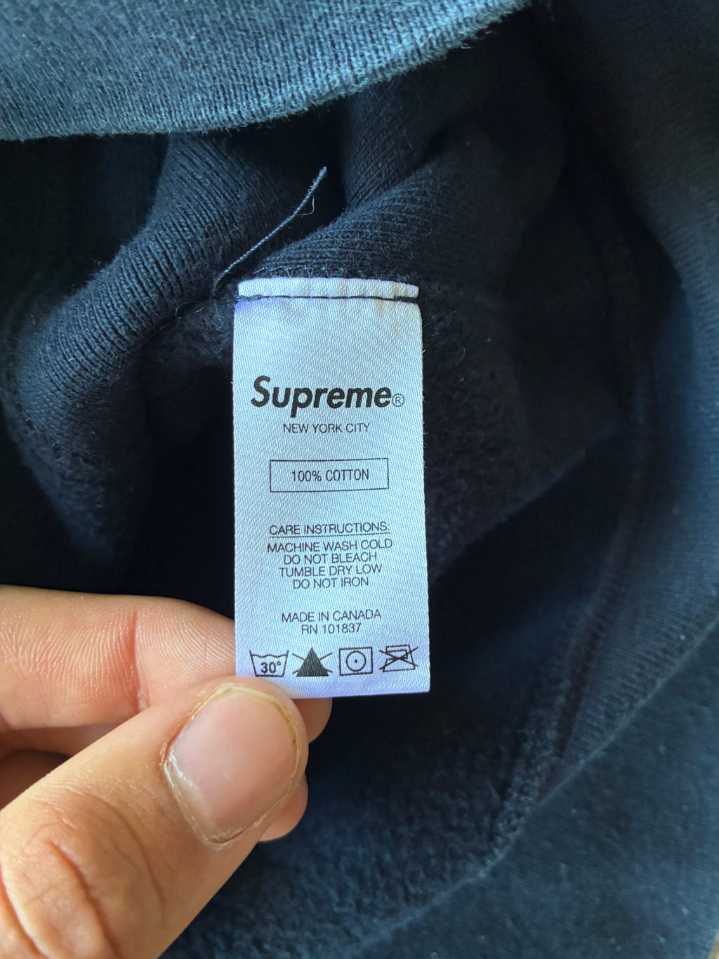 Supreme “F*CK EM ALL” Hoodie (M)