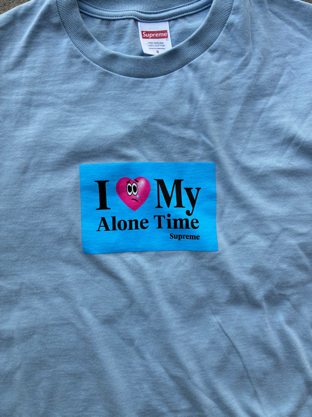 Supreme “ALONE TIME SS26” Tee (S)