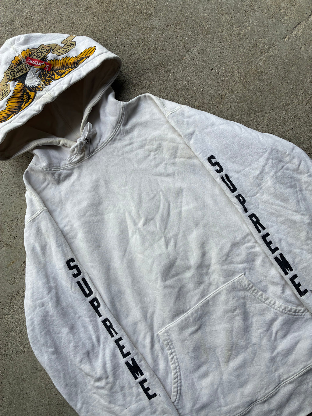 Supreme x Antihero “EAGLE” Hoodie (X-Large-Large)