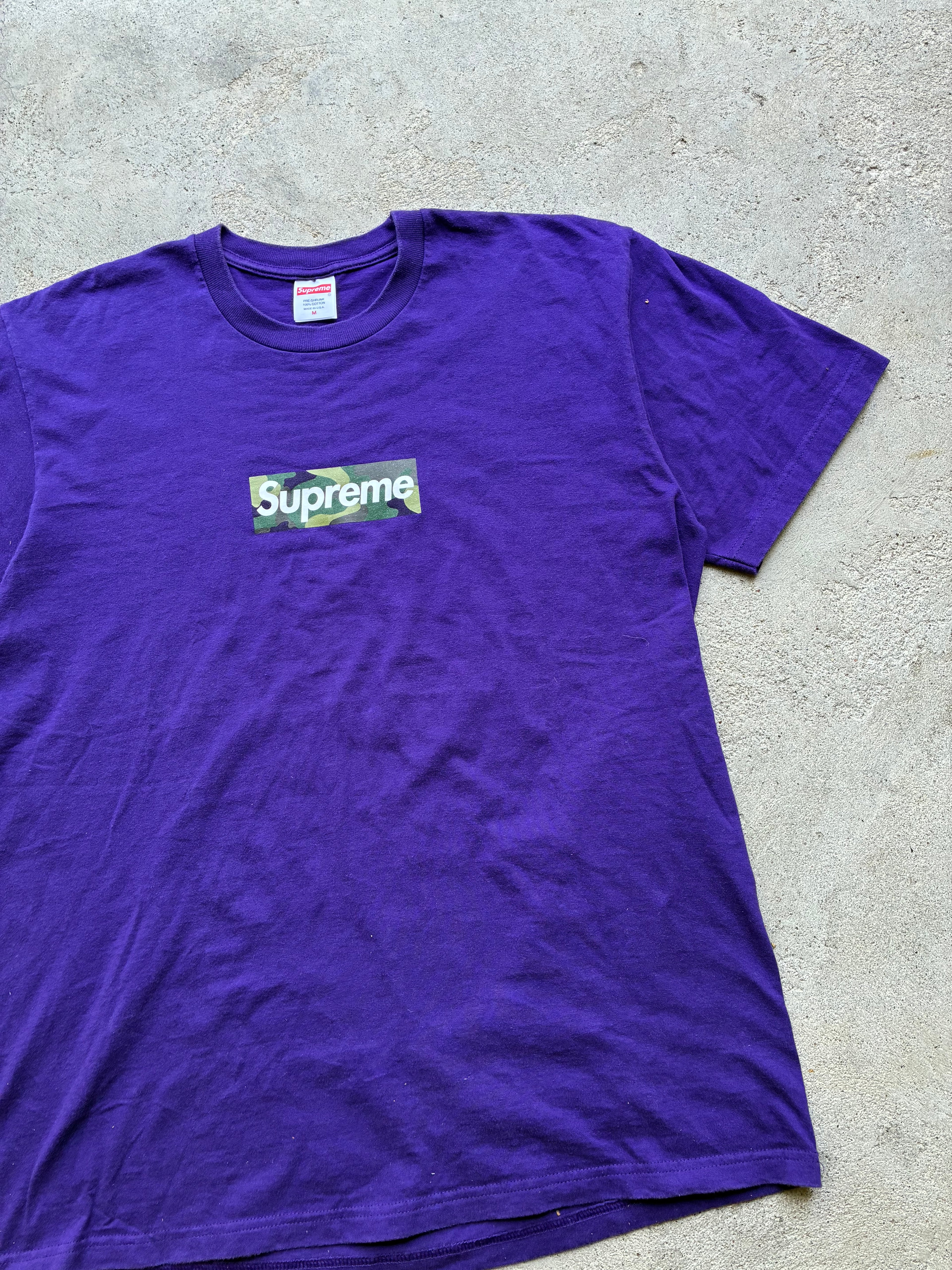 Supreme “CAMO FW23 PURPLE” Tee (M)