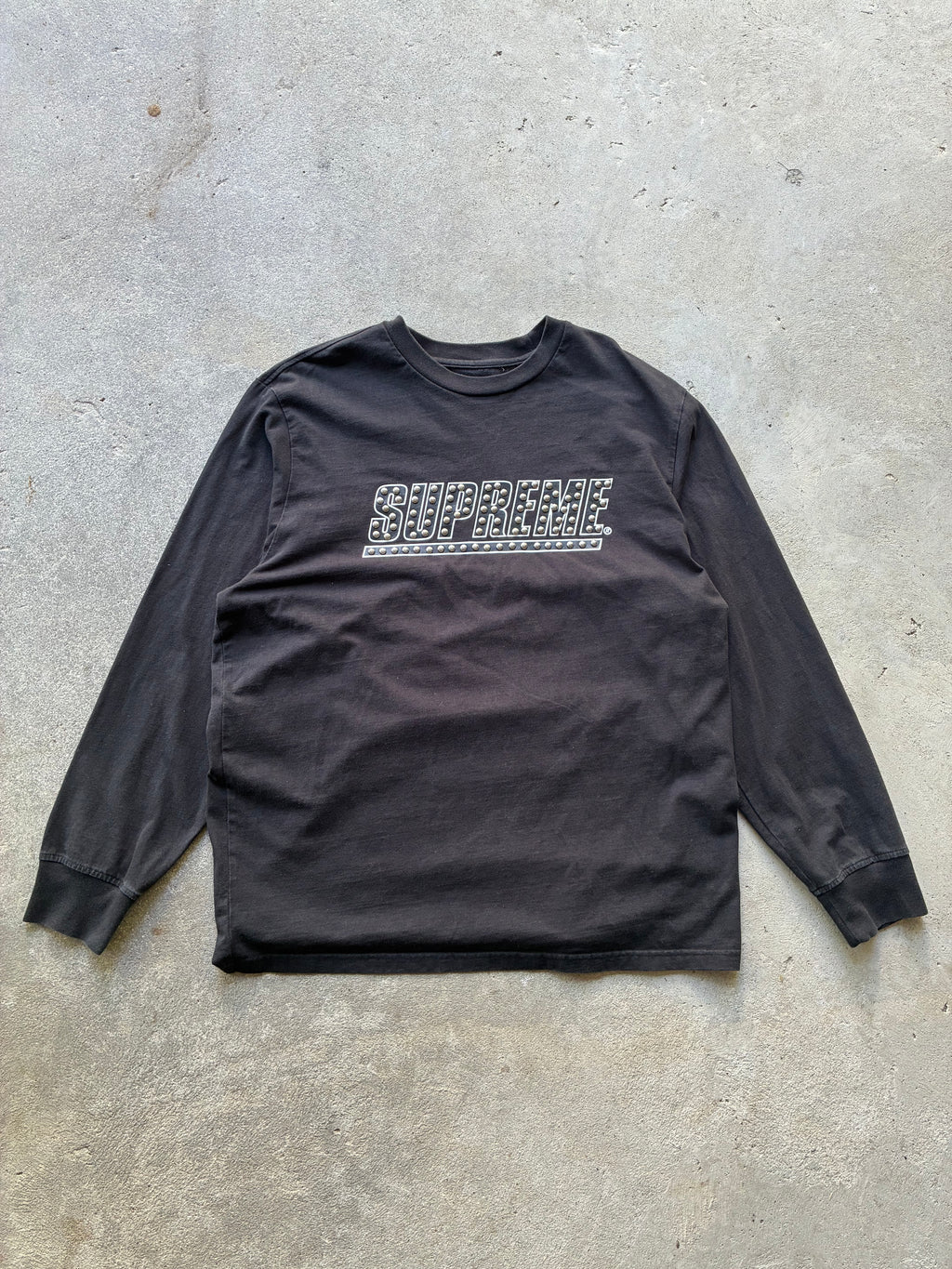 Supreme “STUDDED” Long Sleeve (L)