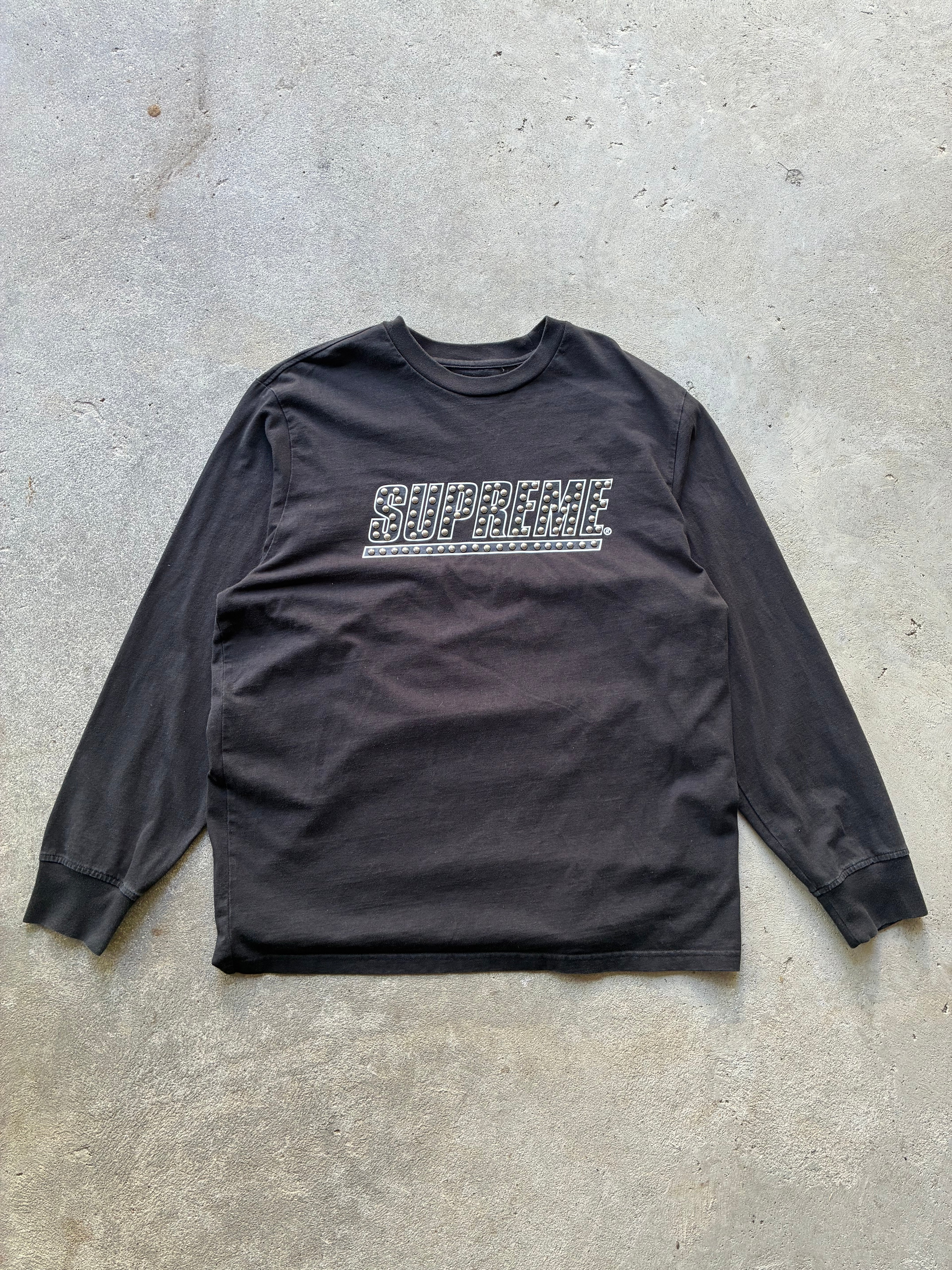 Supreme “STUDDED” Long Sleeve (L)