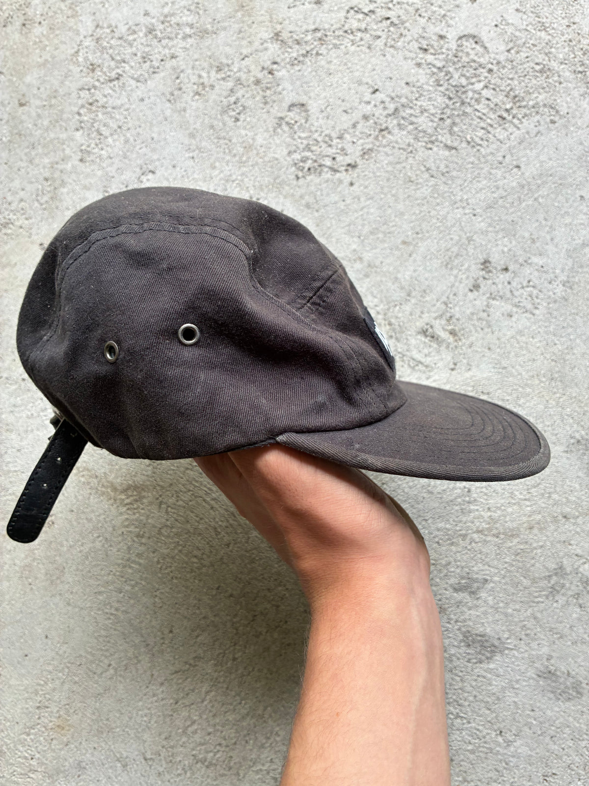 Supreme “BLACK” Camp Cap (Adjustable)