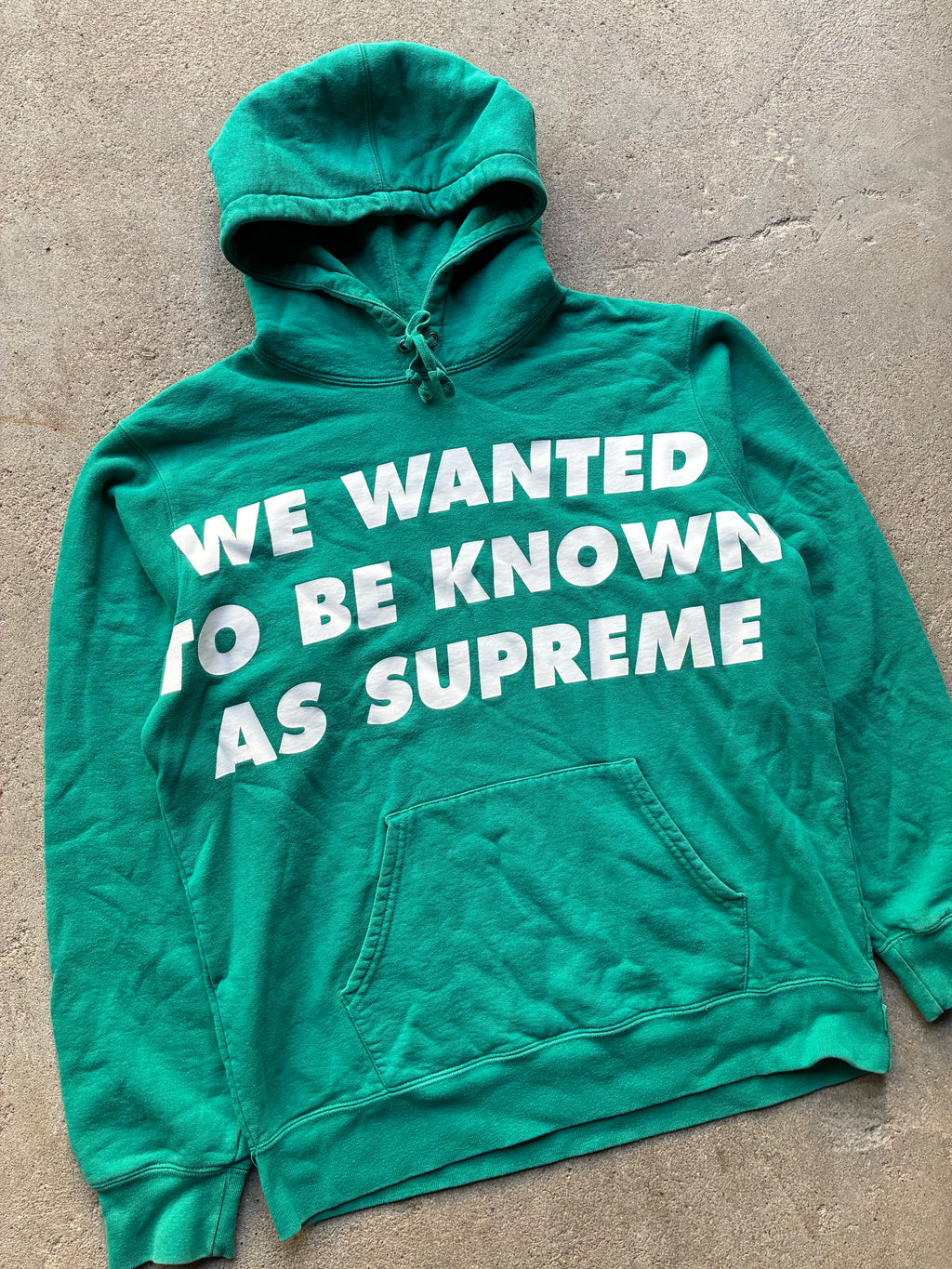 Supreme “KNOWN AS” Hooded Hoodie (L)