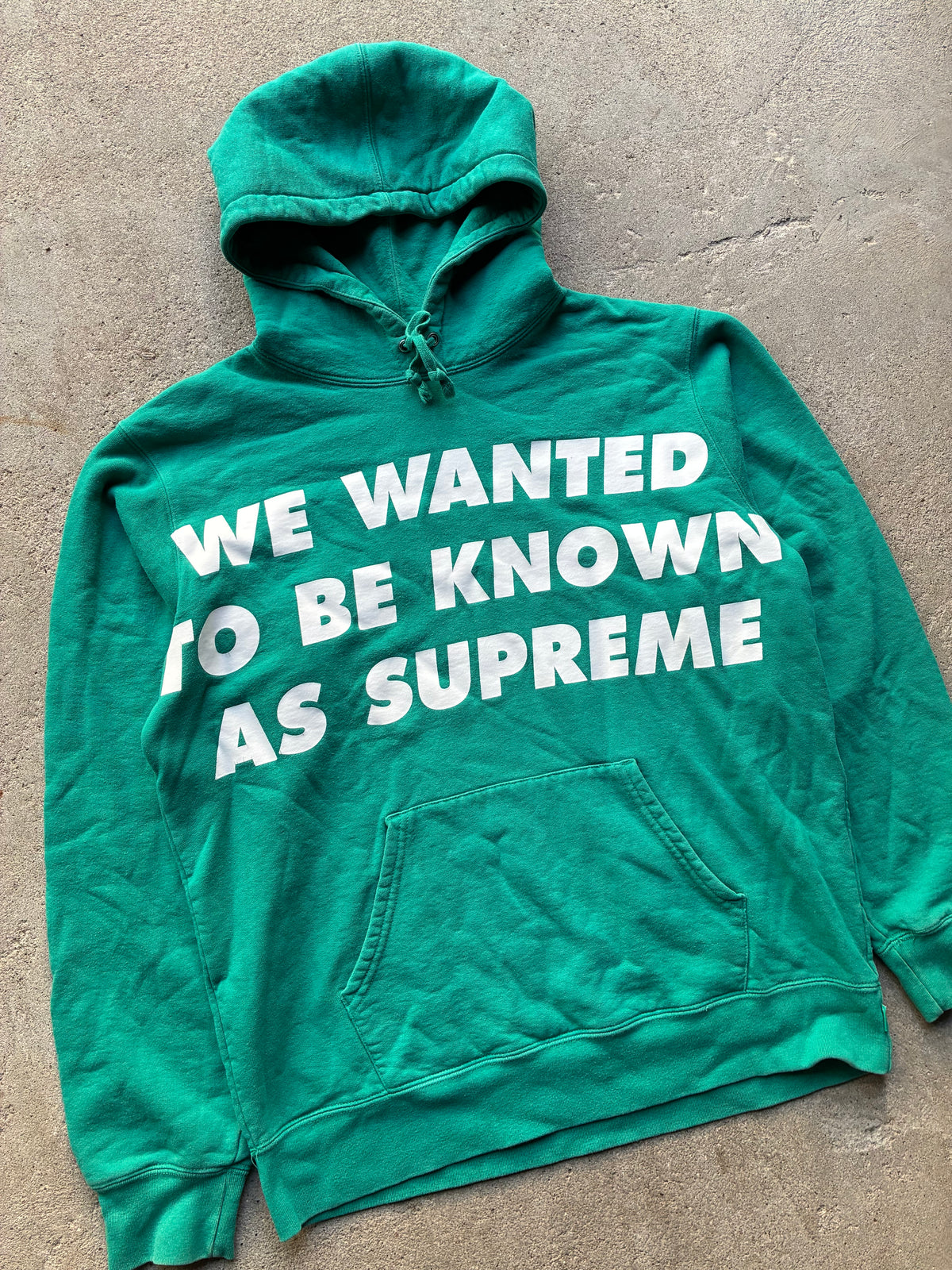 Supreme “KNOWN AS” Hooded Hoodie (L)