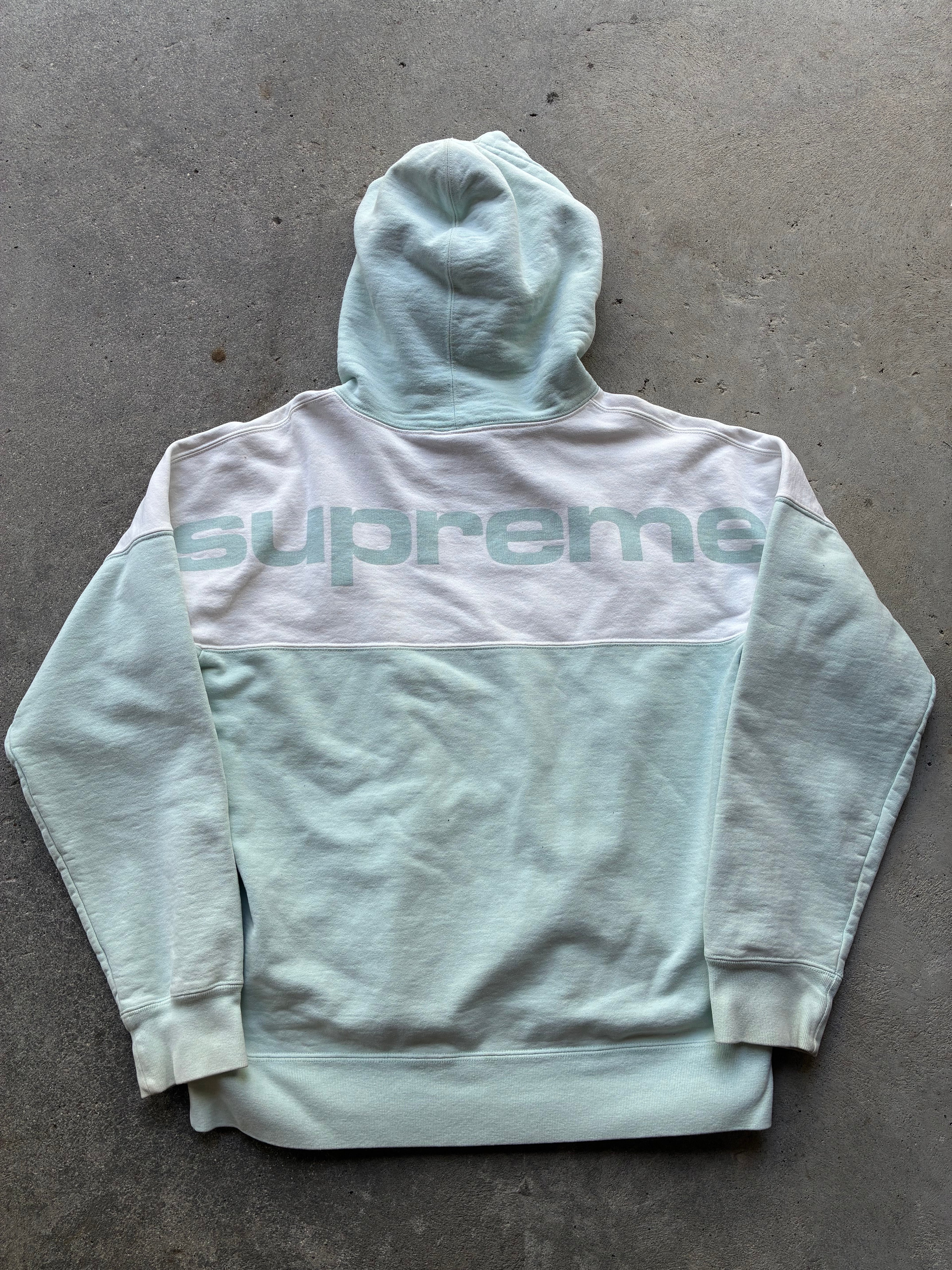 Supreme “COLOR BLOCK” Hoodie (L)