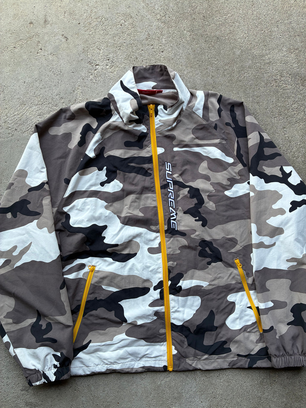 Supreme “CONTRAST ZIP TRACK”  Jacket (M)