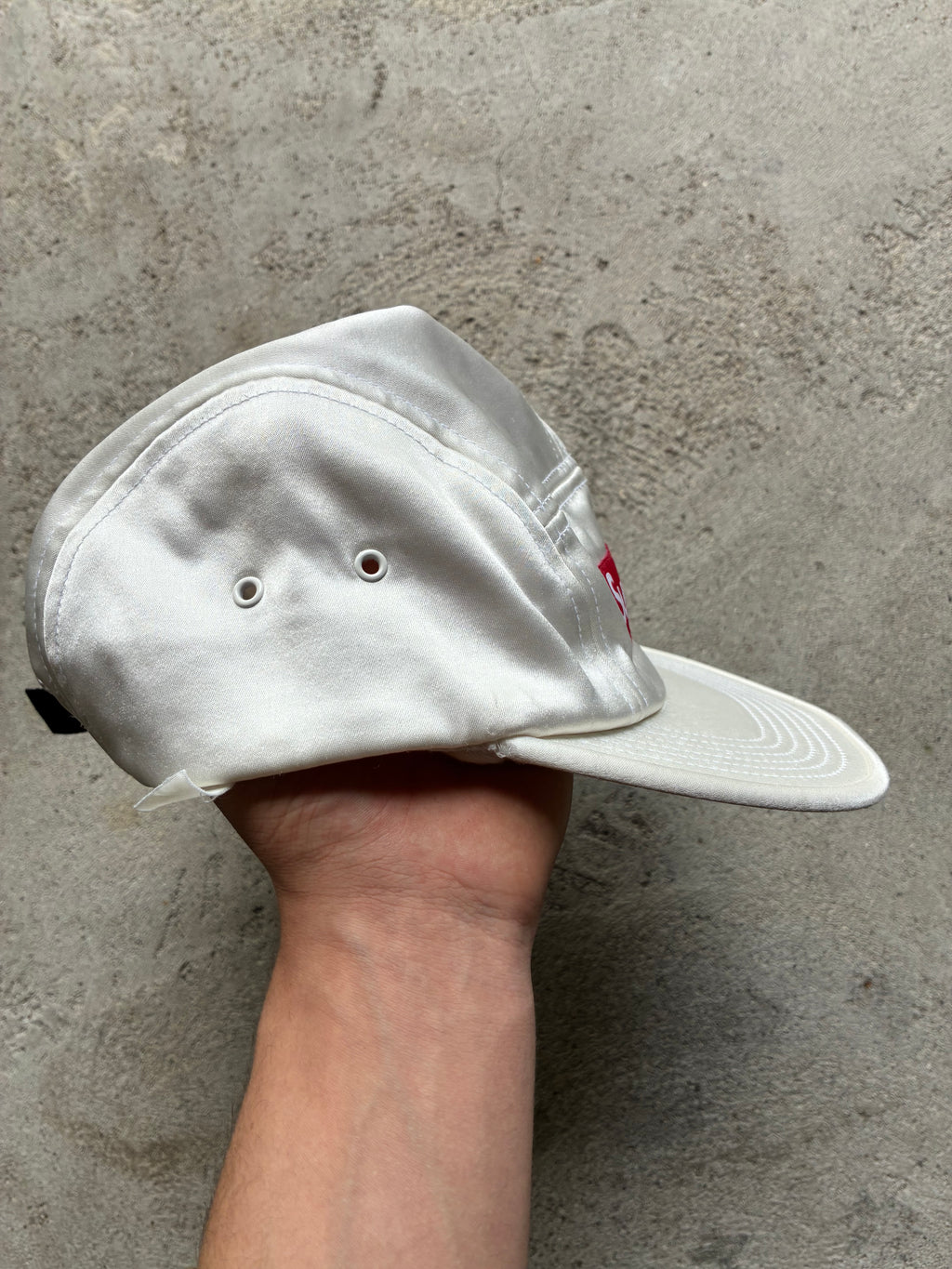 Supreme “WHITE” Camp cap (Adjustable)