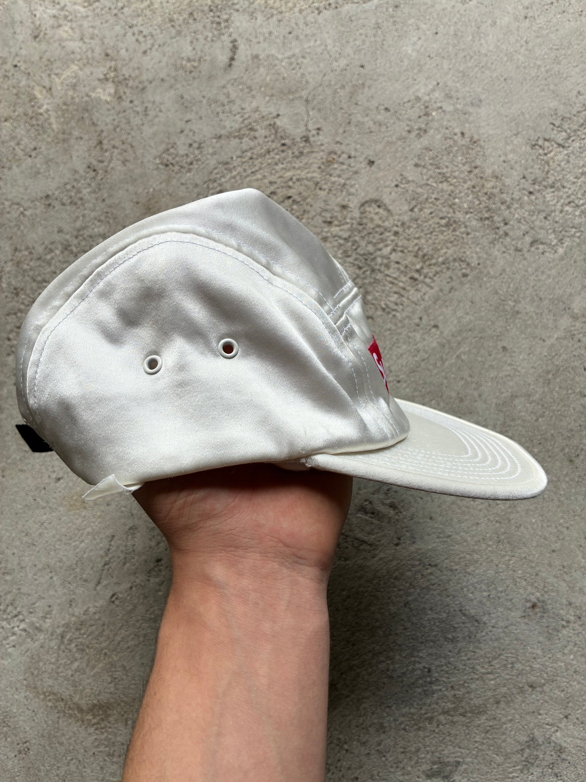 Supreme “WHITE” Camp cap (Adjustable)