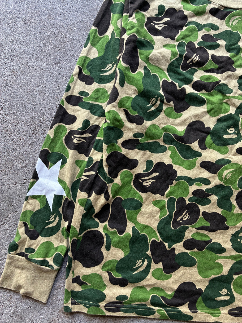 Bape “CAMO” Long Sleeve (M)