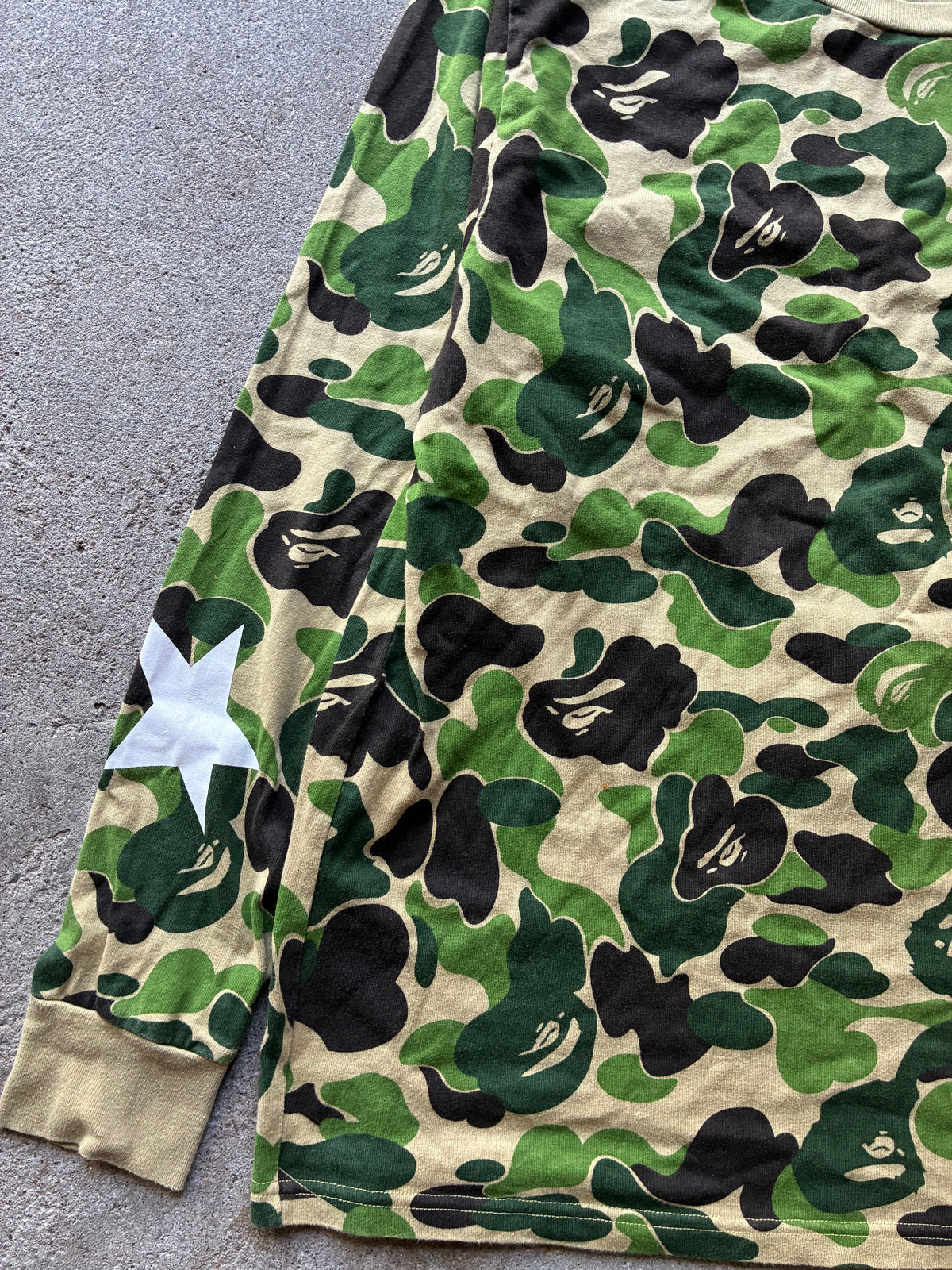 Bape “CAMO” Long Sleeve (M)
