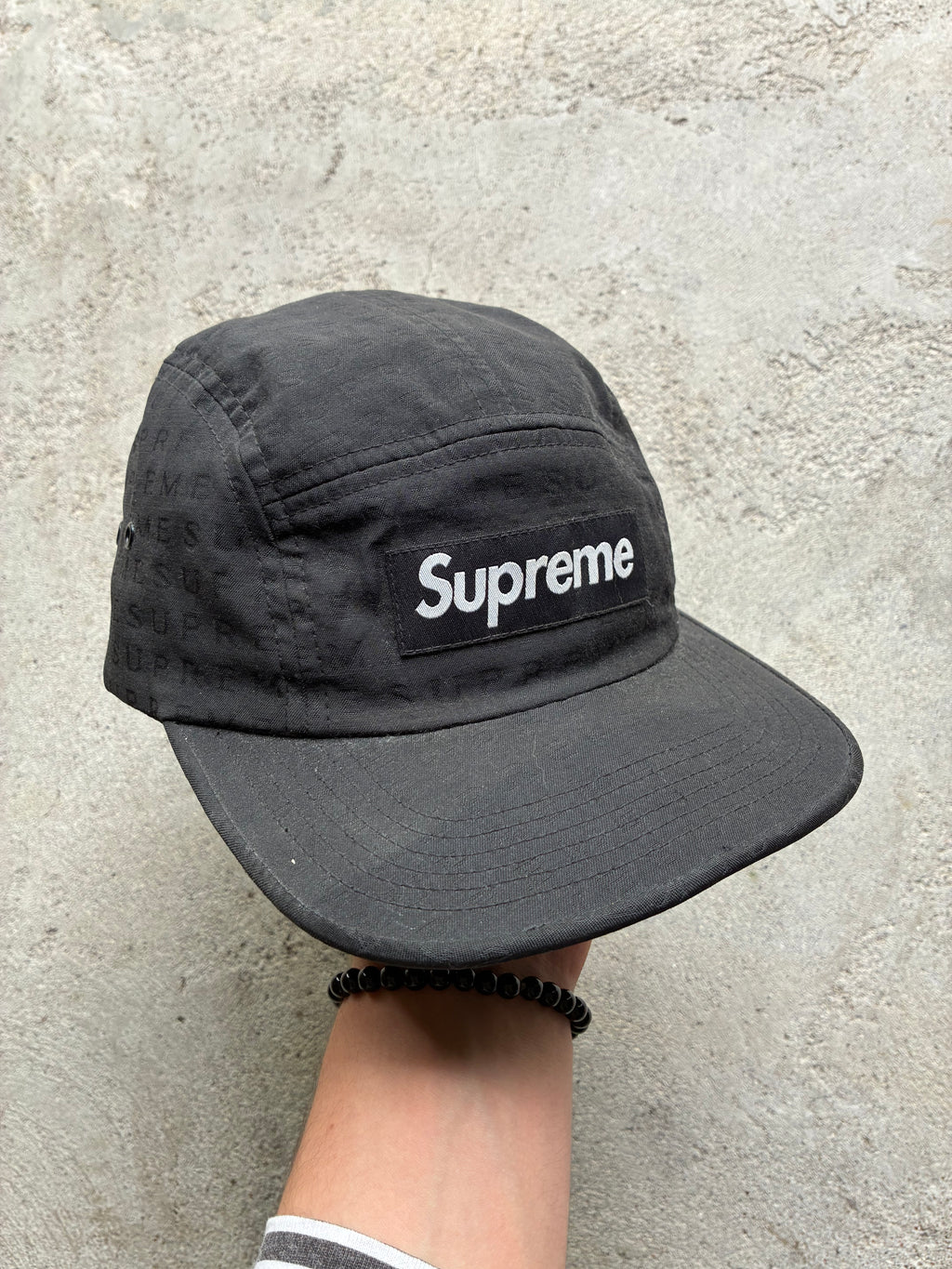Supreme “LOGO” Camp Cap (Adjustable)