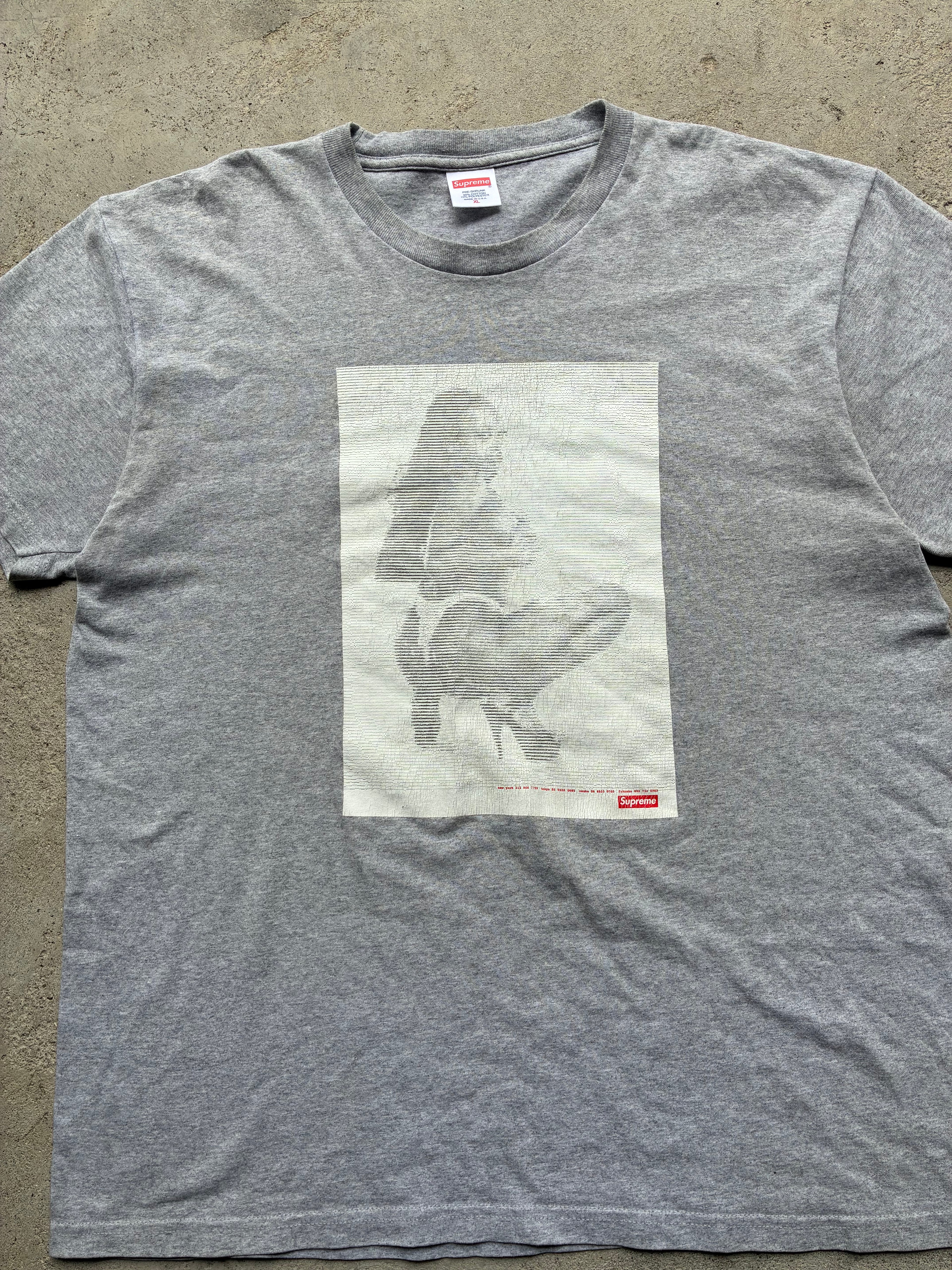 Supreme “DIGI HEATHER SS17” Tee (XL