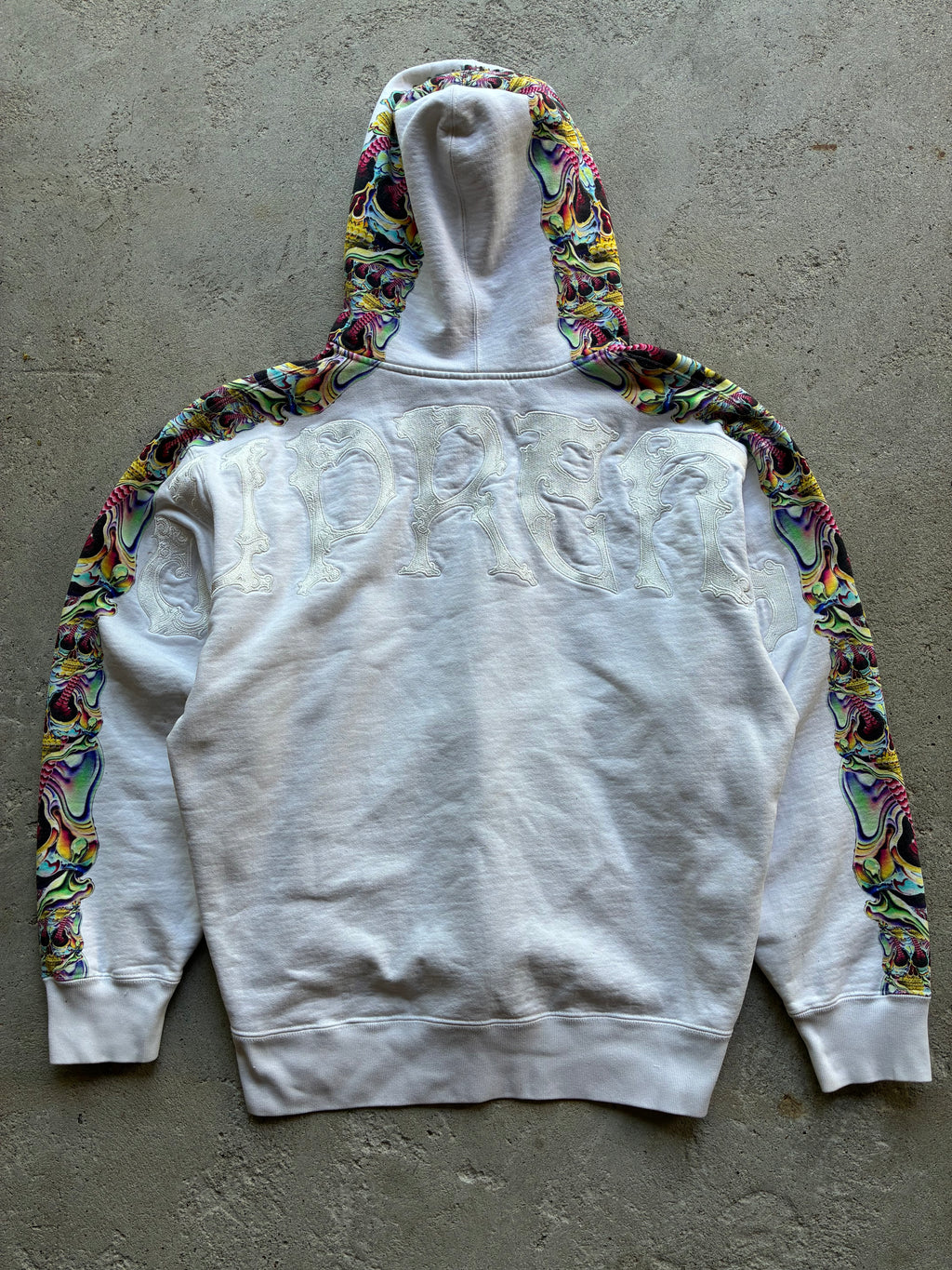 Supreme “SKULLS” Zip Up Hoodie (L)