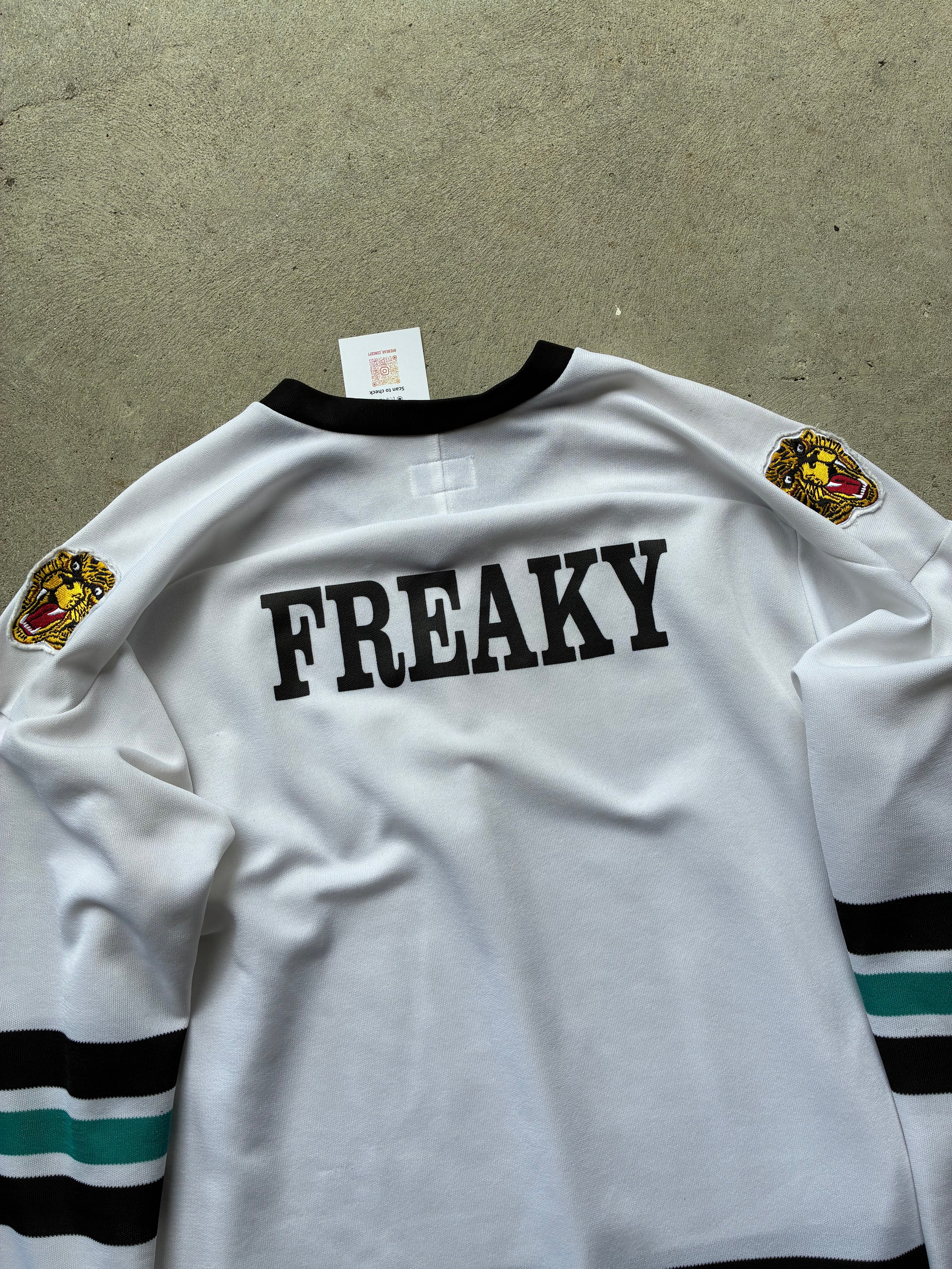 Supreme “FREAKY WHITE” Jersey (L)