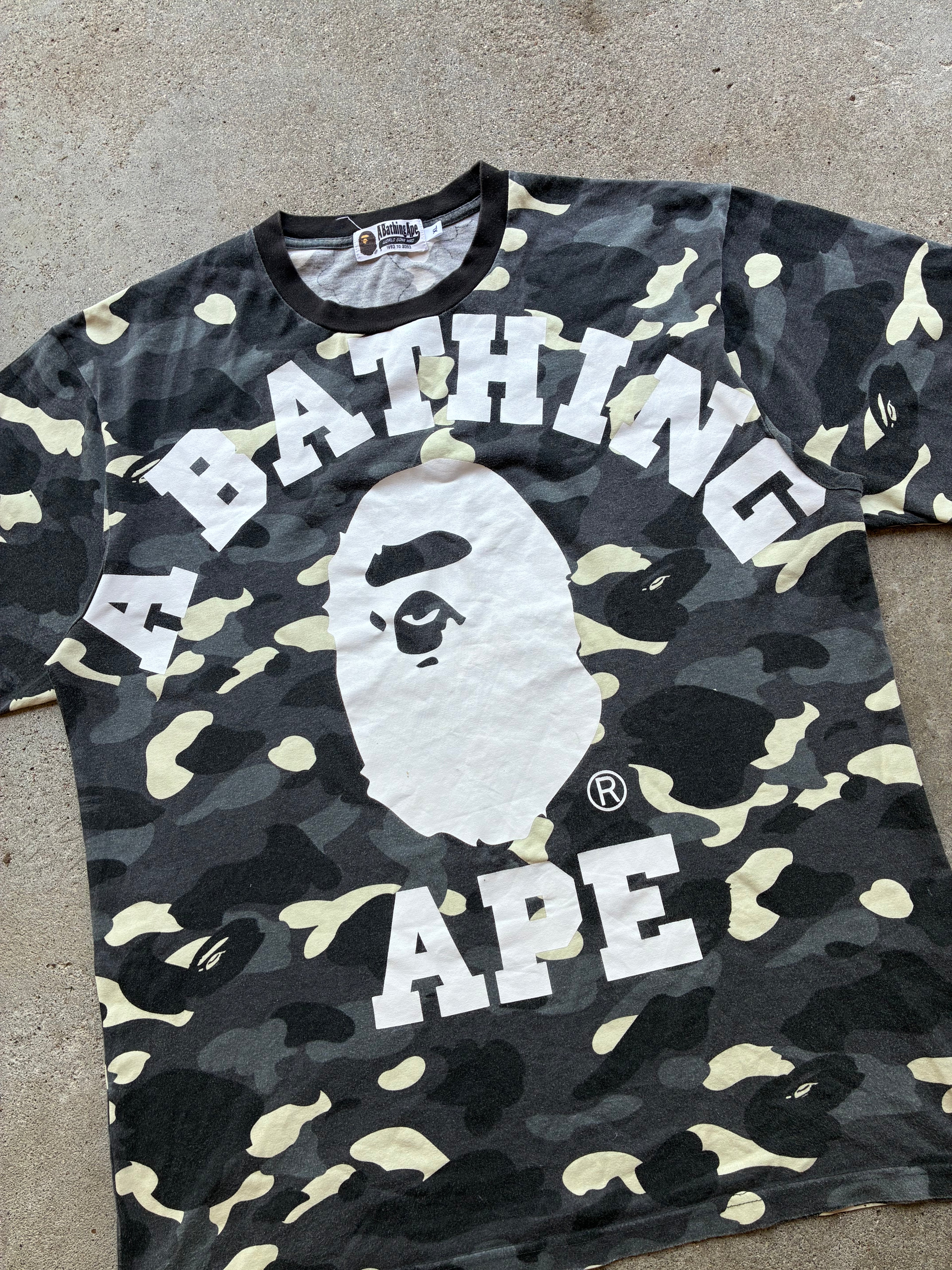 Bape “GLOW IN THE DARK CITY CAMO” T-shirt (XL)