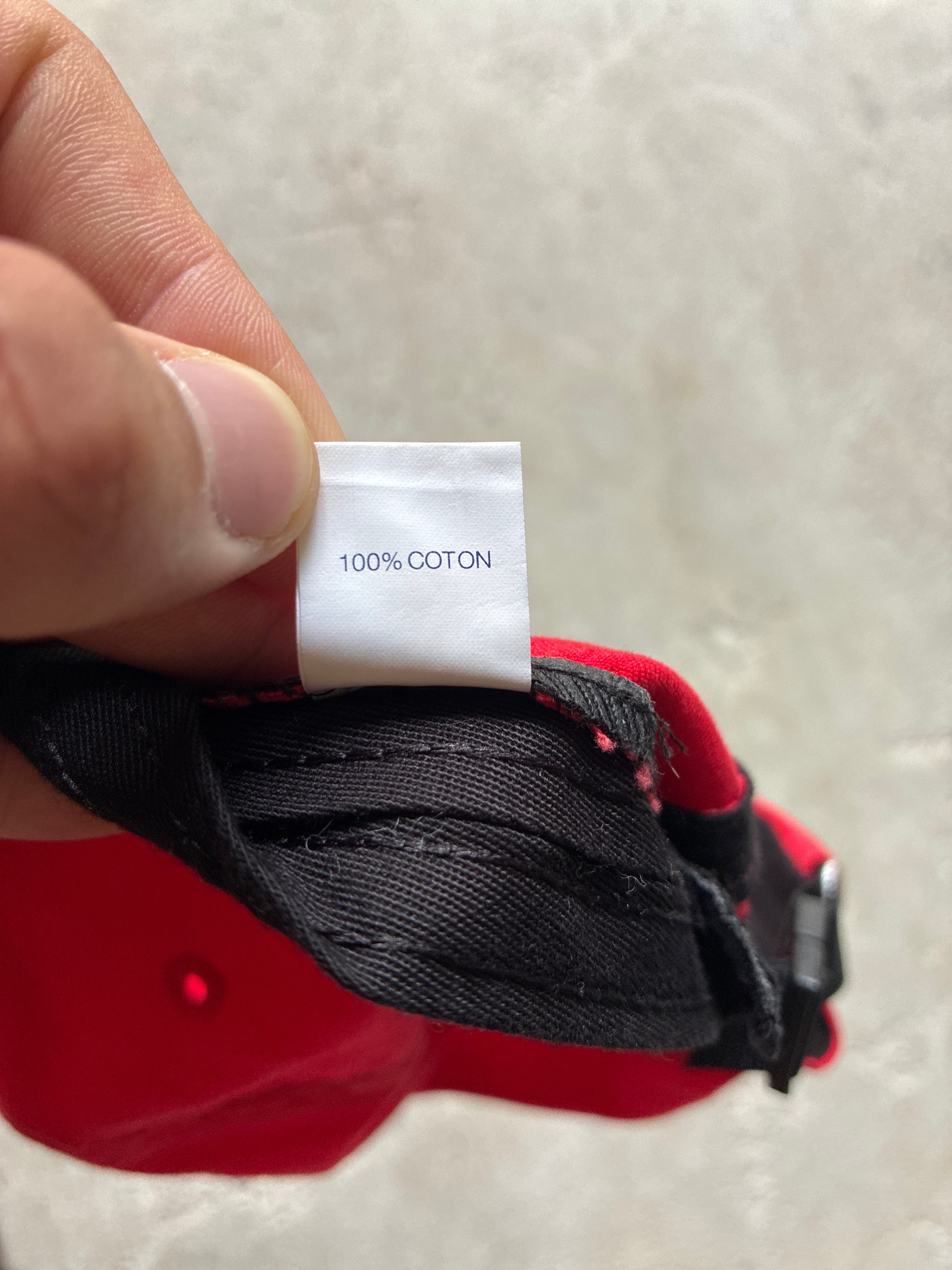 Supreme “RED” camp cap (Adjustable)