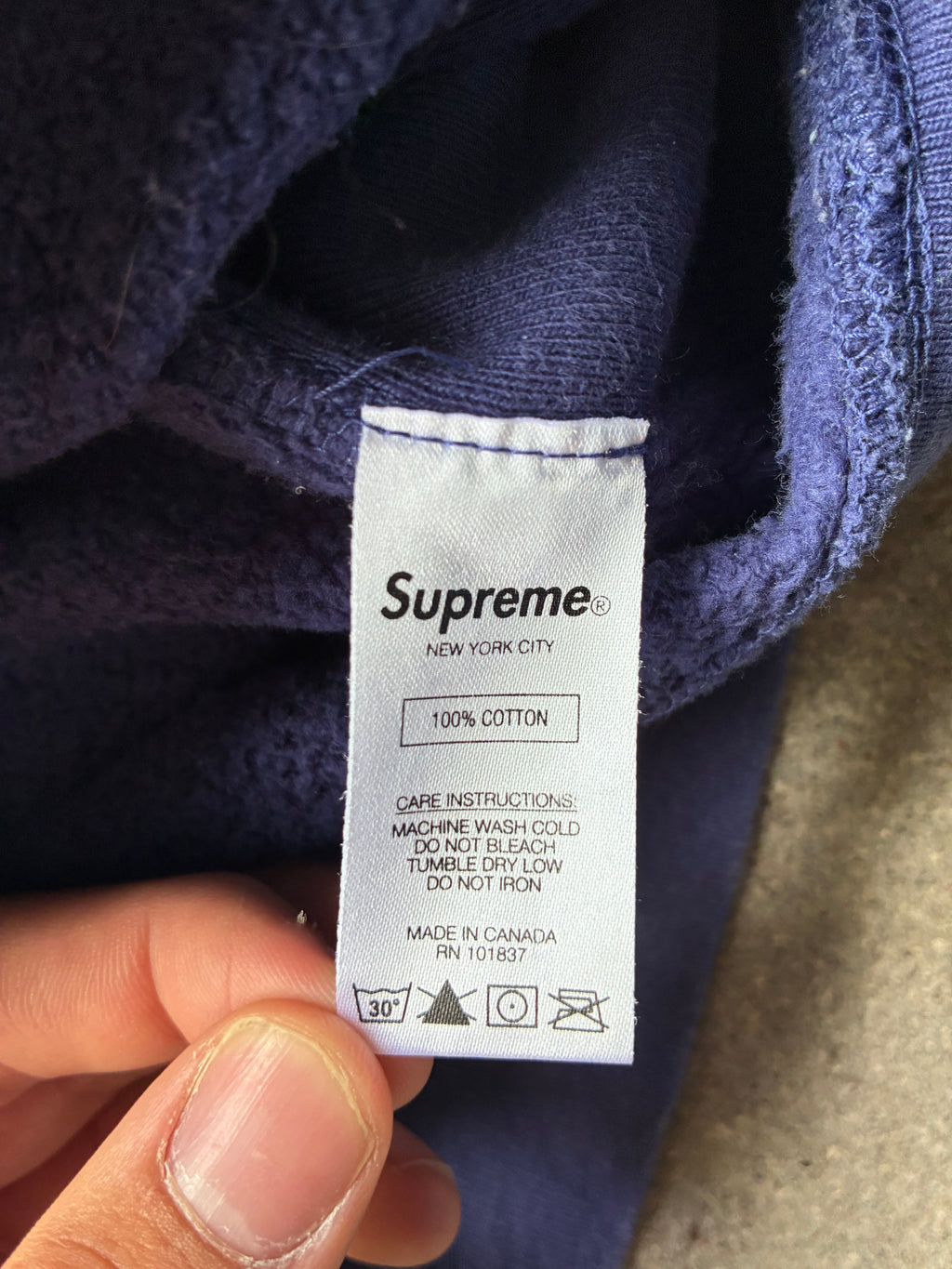 Supreme “FTP ARC LOGO” Hoodie (XL)