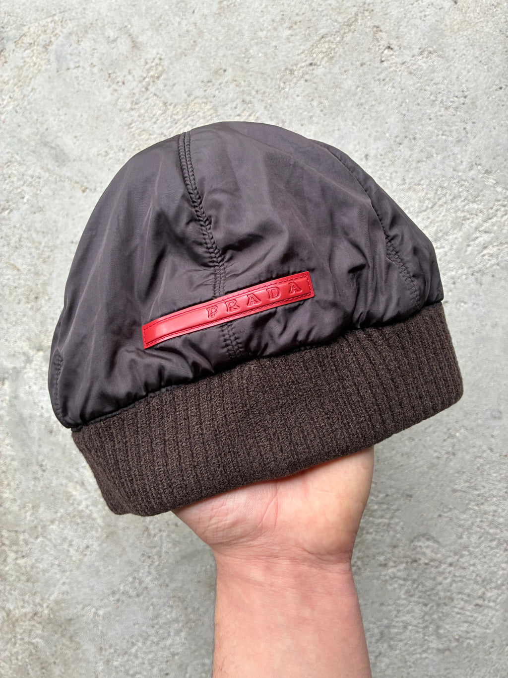 Vintage Prada beanie (L)