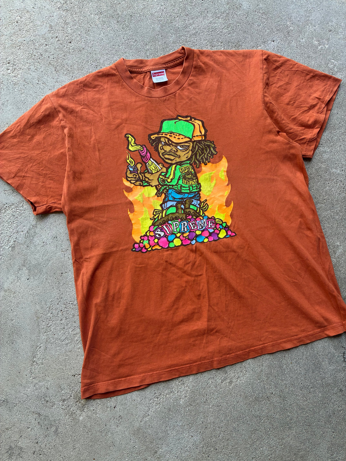 Supreme “MOLOTOV KID” Tee (L)
