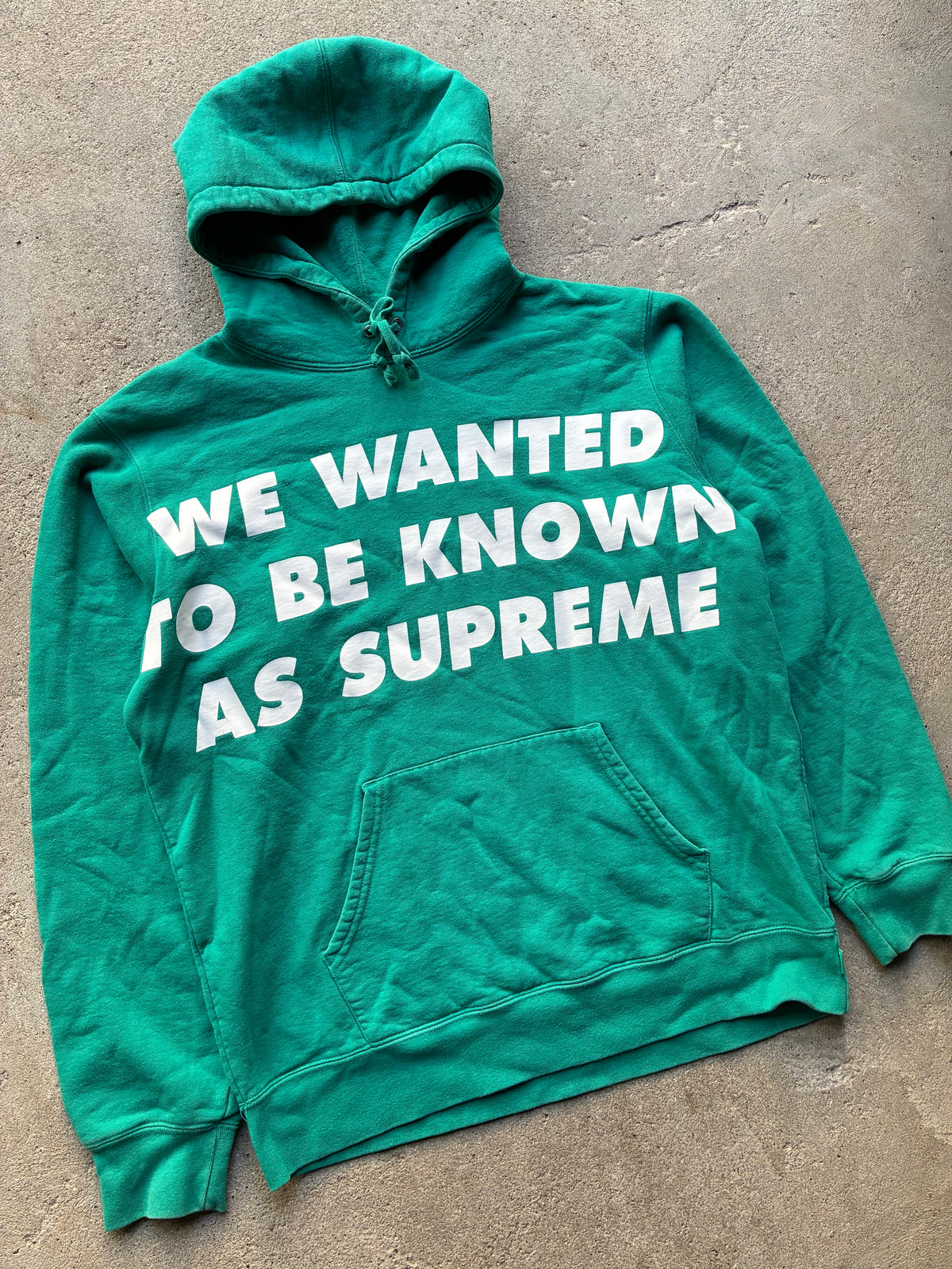 Supreme “KNOWN AS” Hooded Hoodie (L)