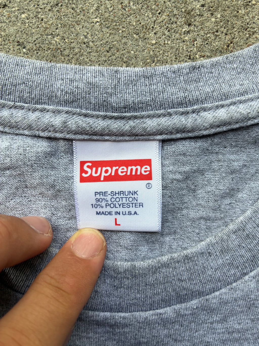 Supreme x Antihero “DOG” Tee (L)