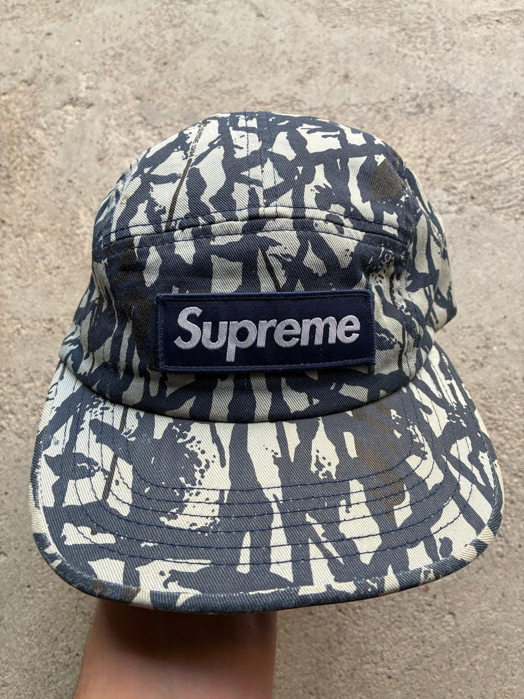 Supreme “RED CAMO SS13” Camp cap (Adjustable)