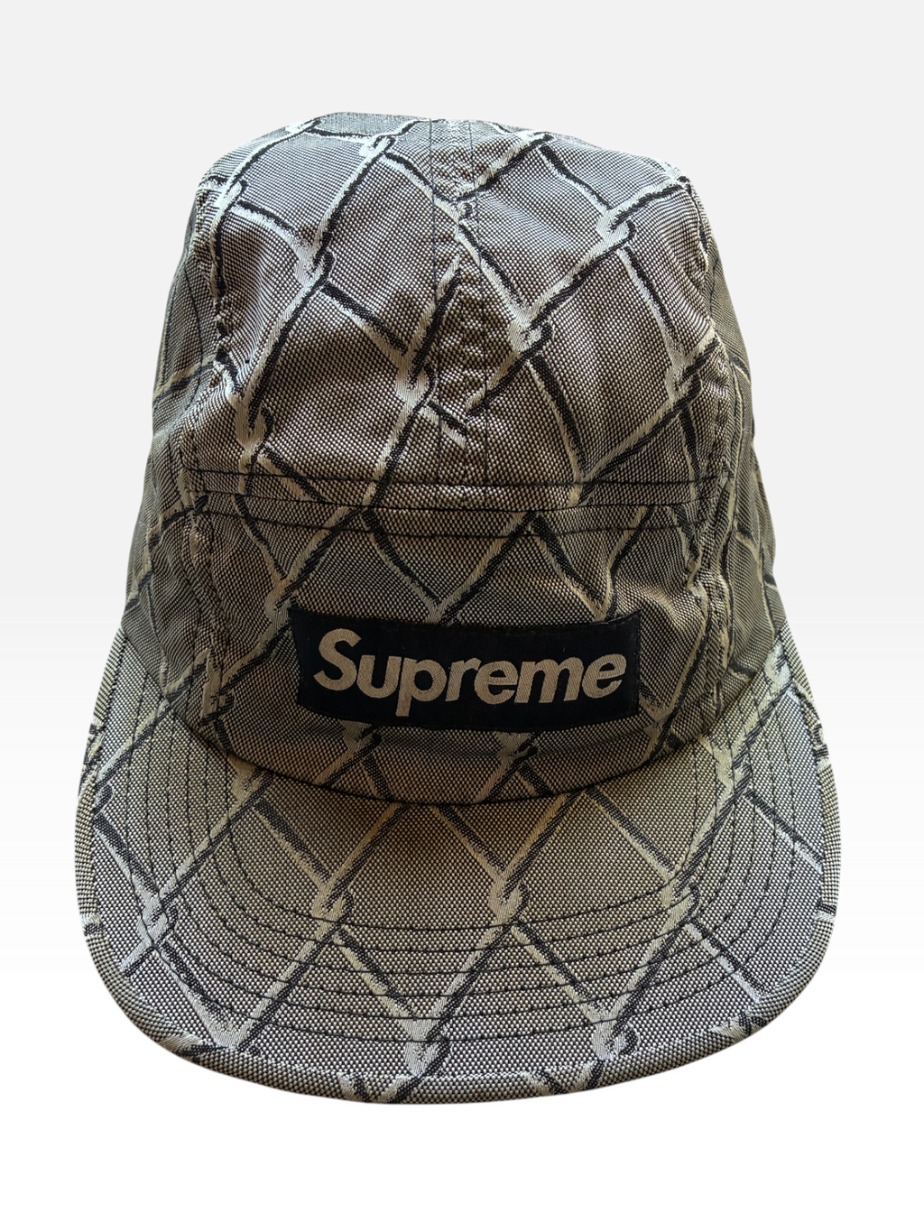 Supreme “CHAIN LINK FW14” Camp Cap (Adjustable)