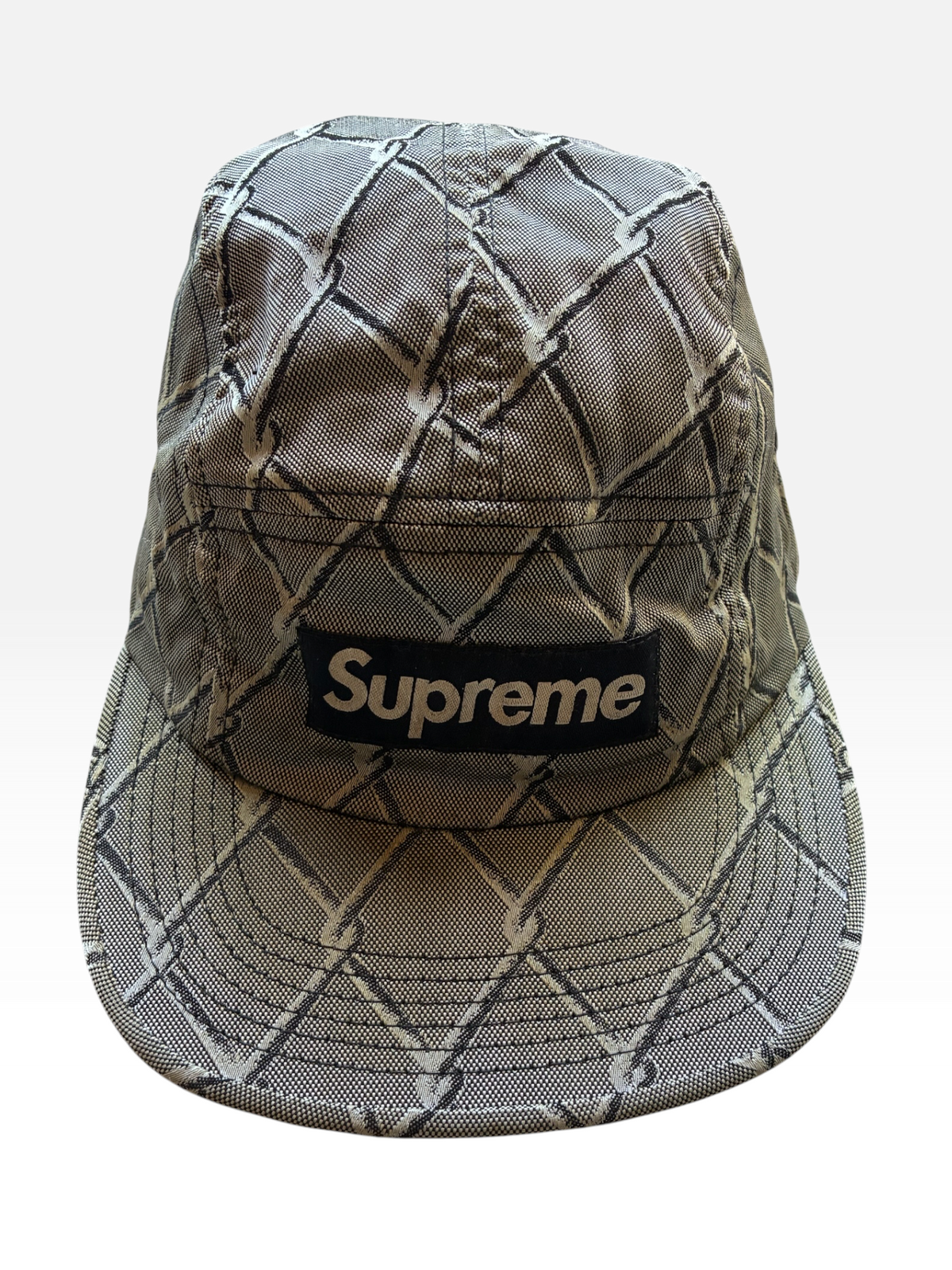 Supreme “CHAIN LINK FW14” Camp Cap (Adjustable)