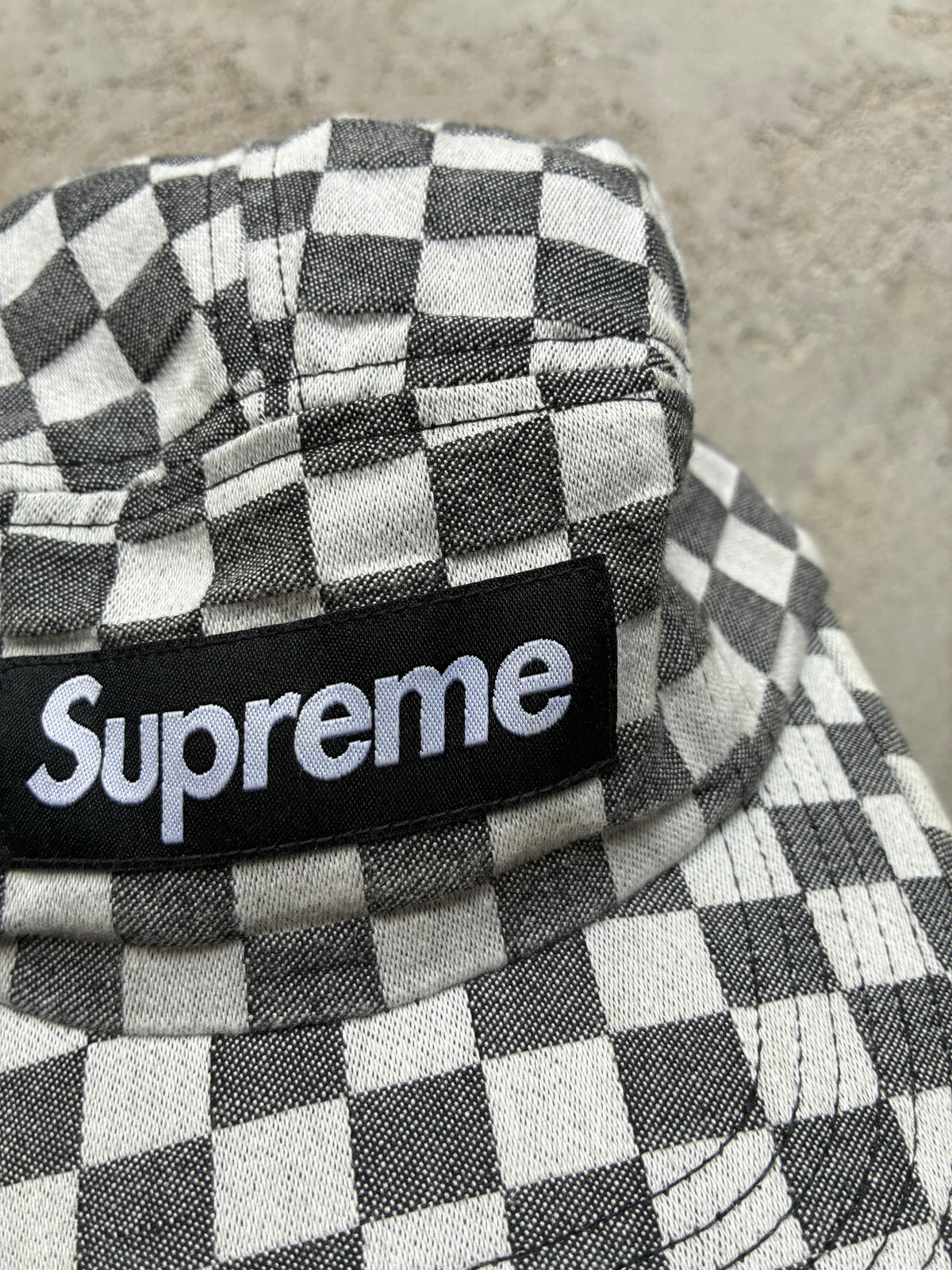 Supreme “PLAID” Camp Cap (Adjustable)