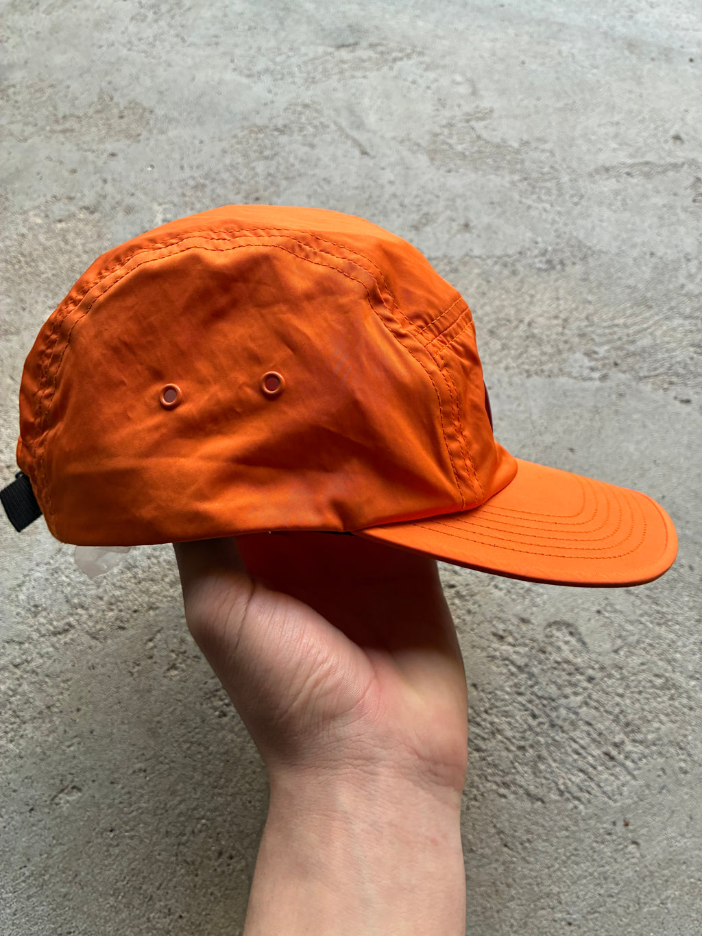 Supreme “LIQUID METAL FW17” Camp Cap (Adjustable)