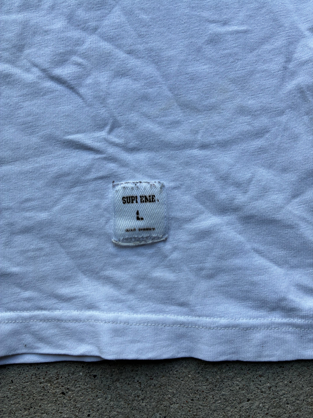 Supreme “COLLEGIATE” Tee (L)