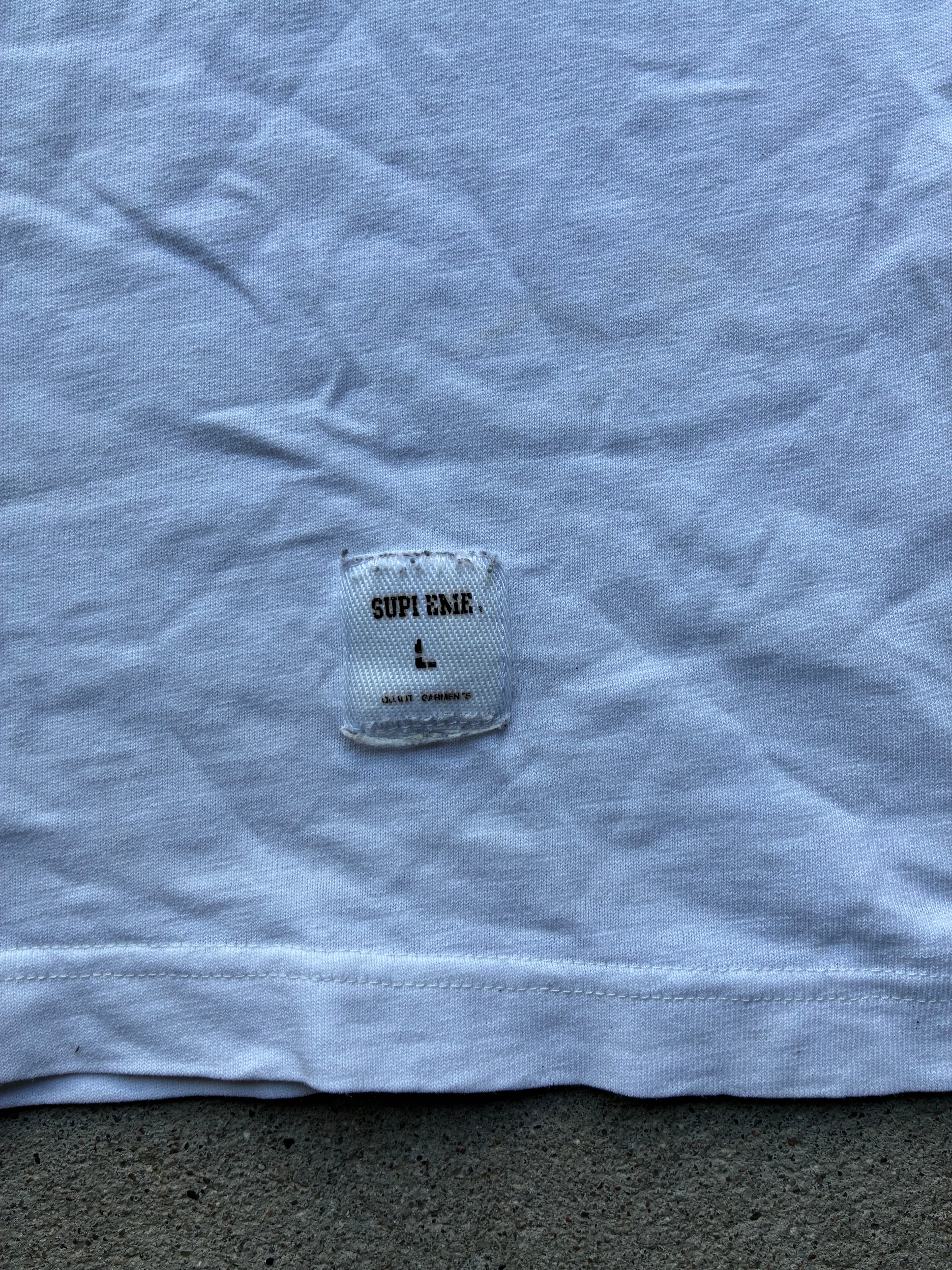 Supreme “COLLEGIATE” Tee (L)