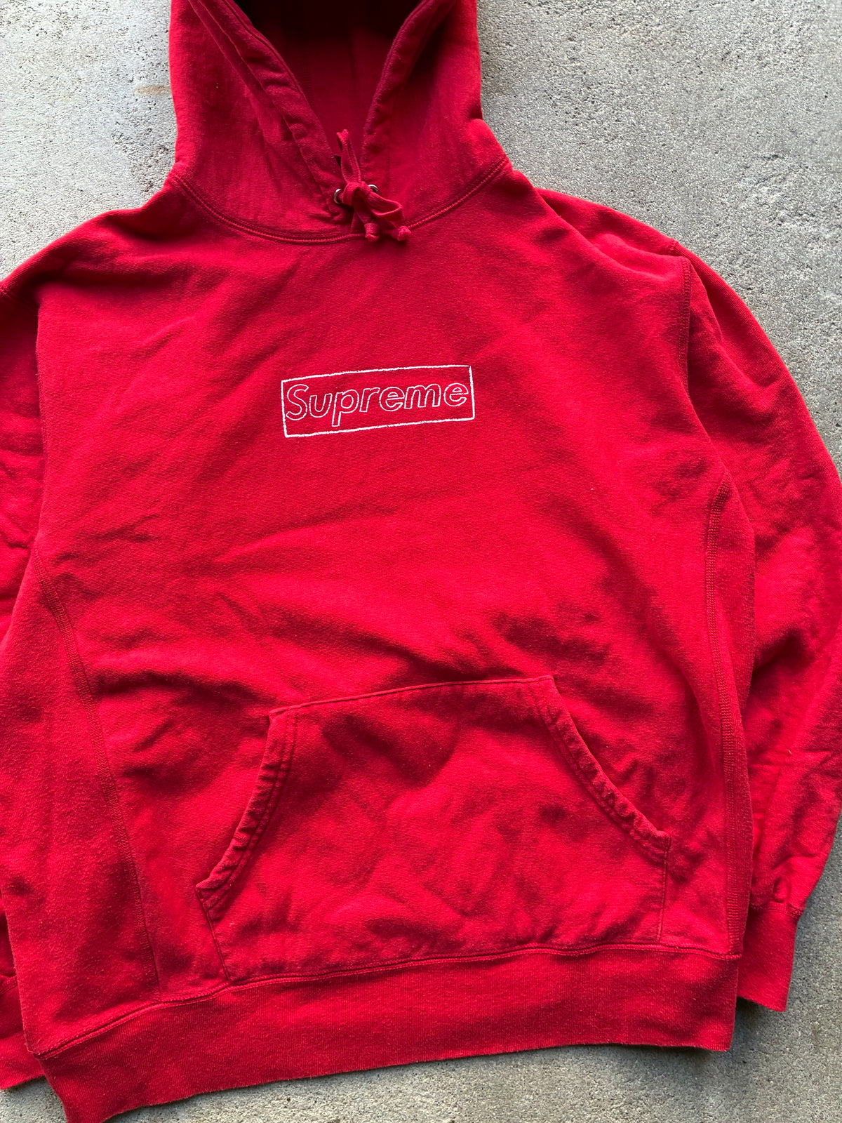Supreme x Kaws box logo Hoodie (S)