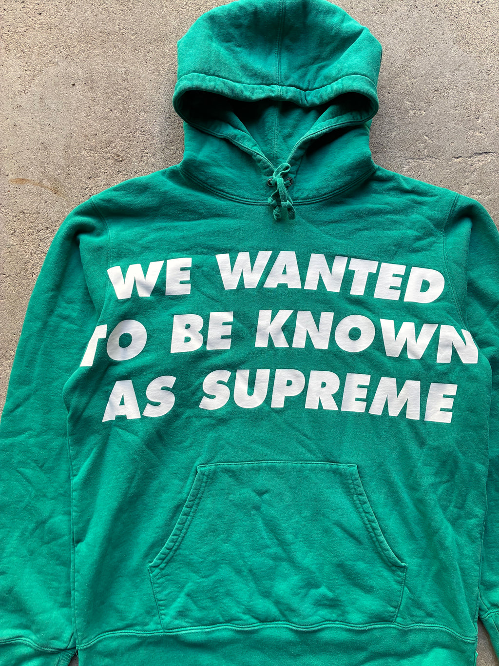 Supreme “KNOWN AS” Hooded Hoodie (L)