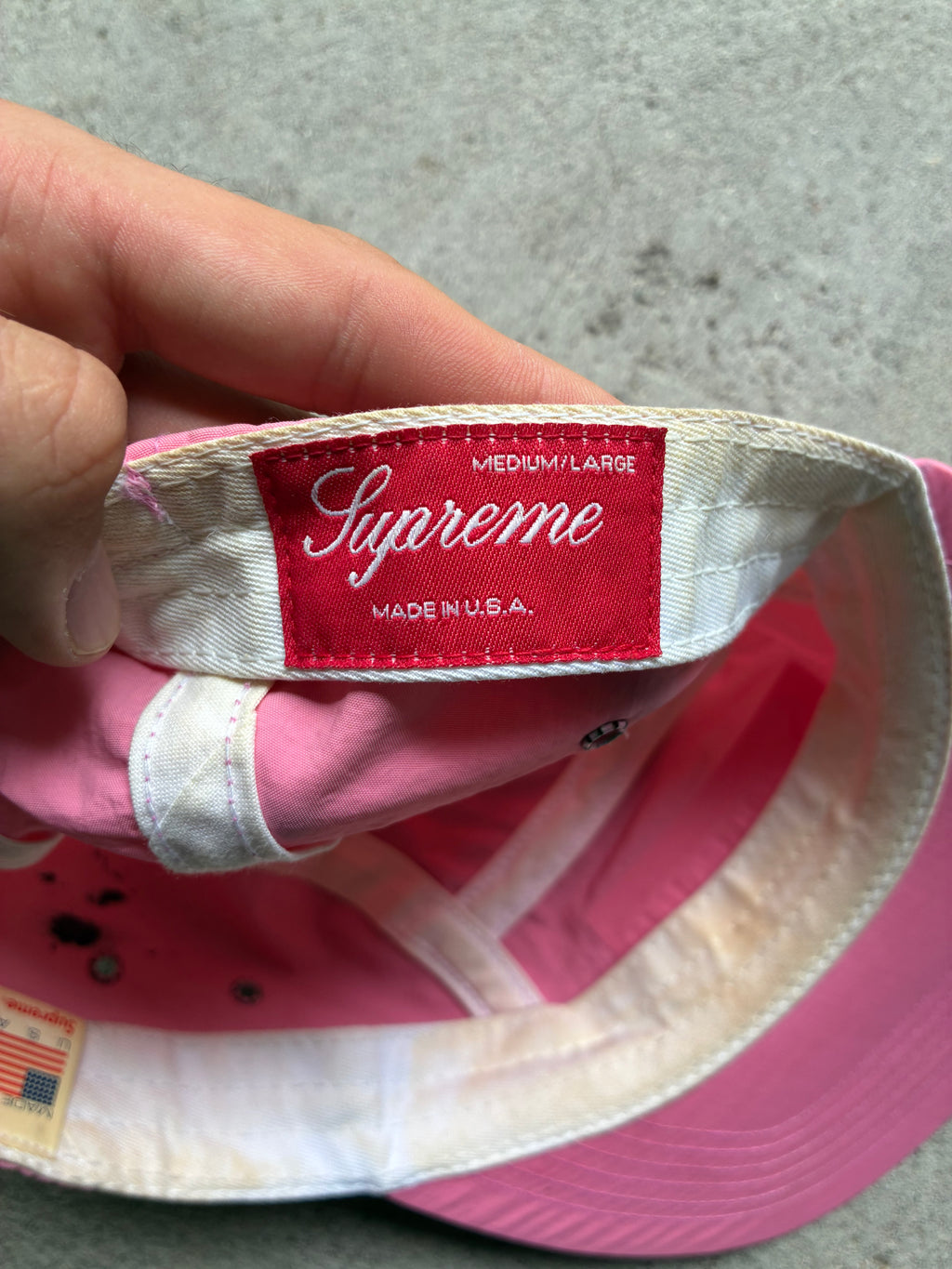 Pink Supreme Camp Cap (M/L)