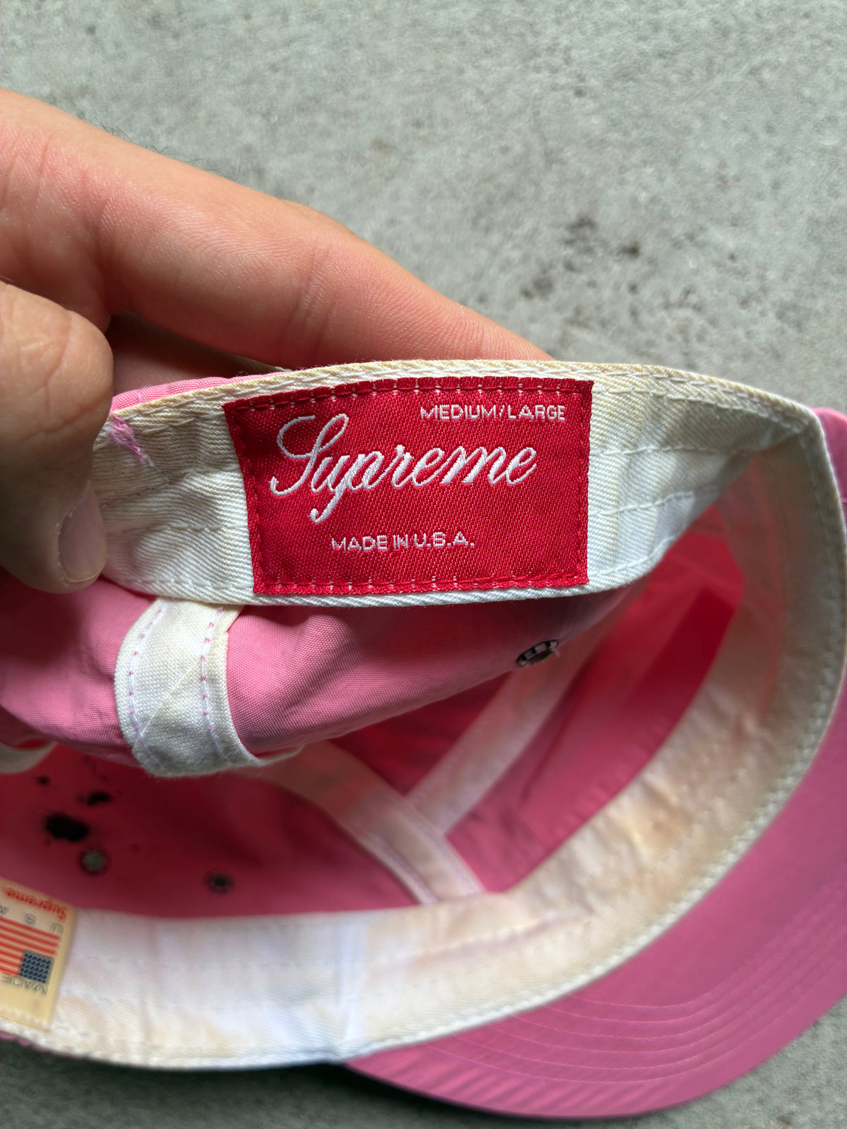 Pink Supreme Camp Cap (M/L)