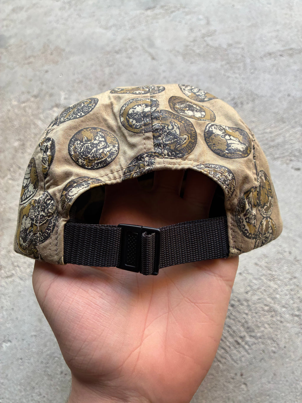 Supreme “COINS SS14” Camp Cap (Adjustable)