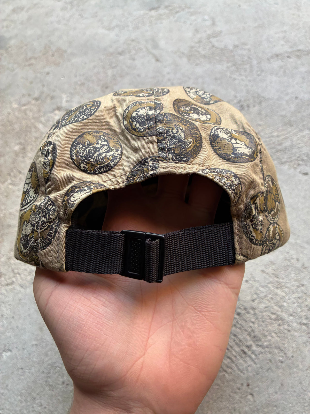 Supreme “COINS SS14” Camp Cap (Adjustable)
