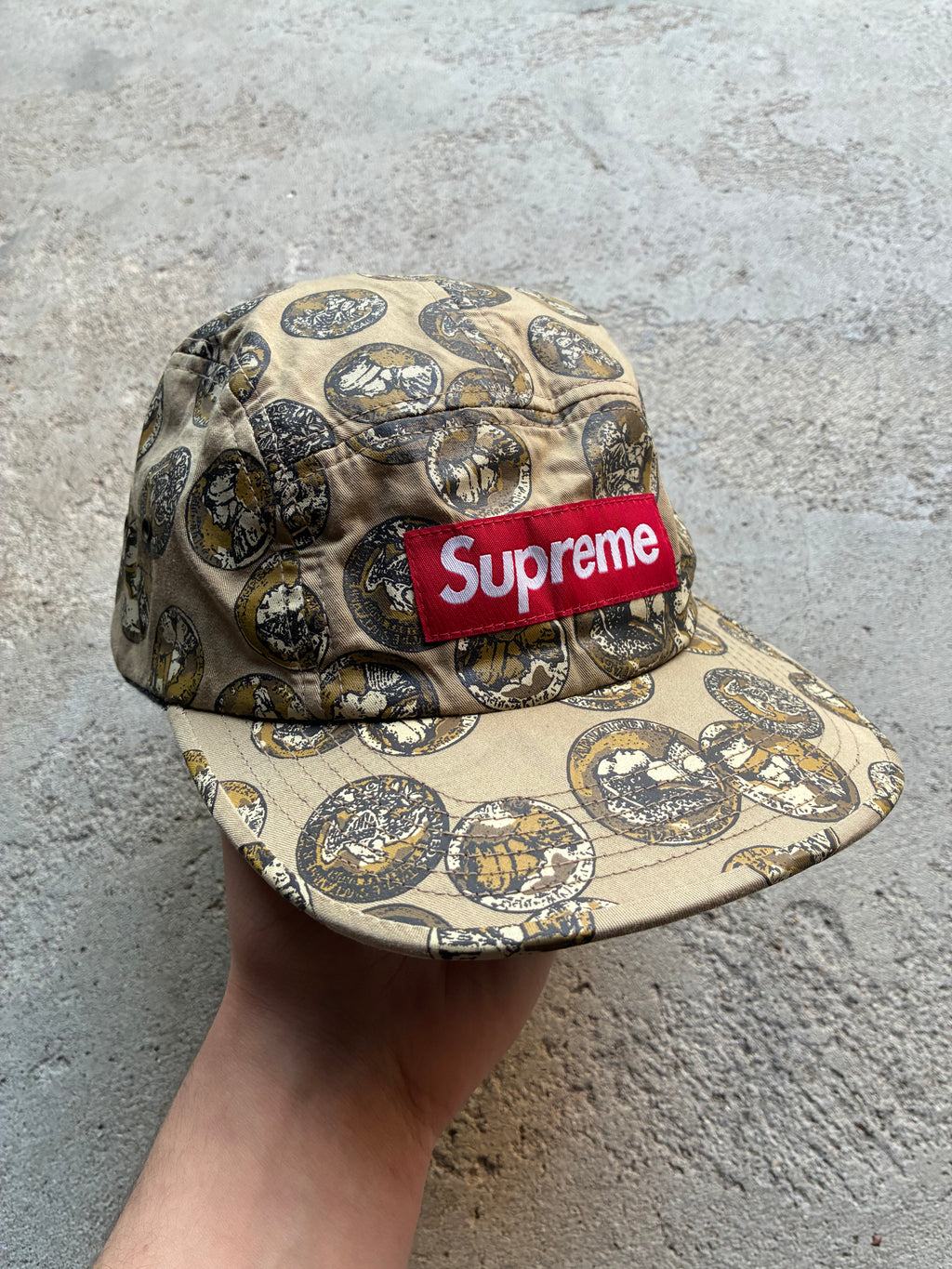 Supreme “COINS SS14” Camp Cap (Adjustable)
