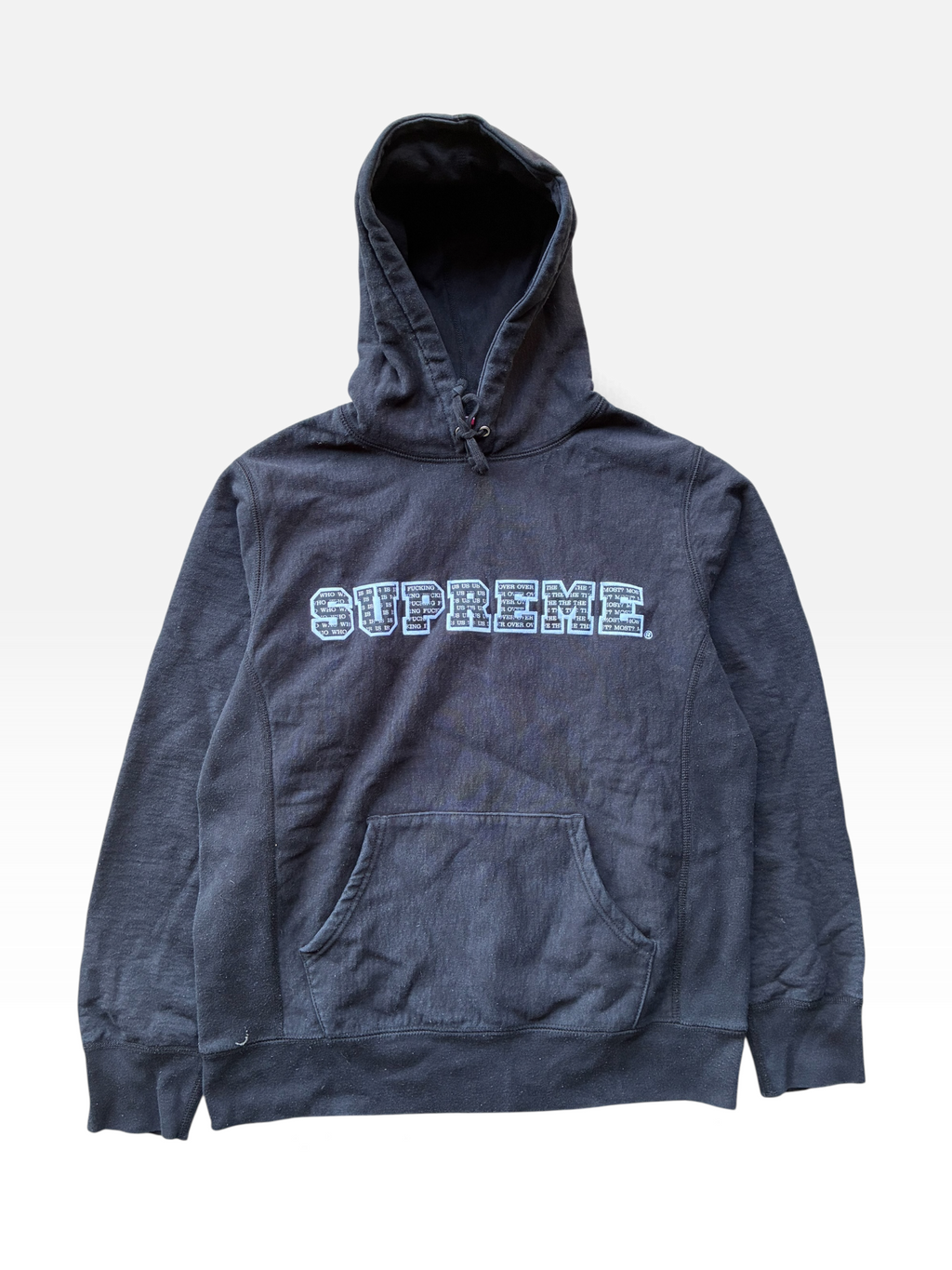 Supreme “COLLEGIATE ACRONYM” Hoodie (M)
