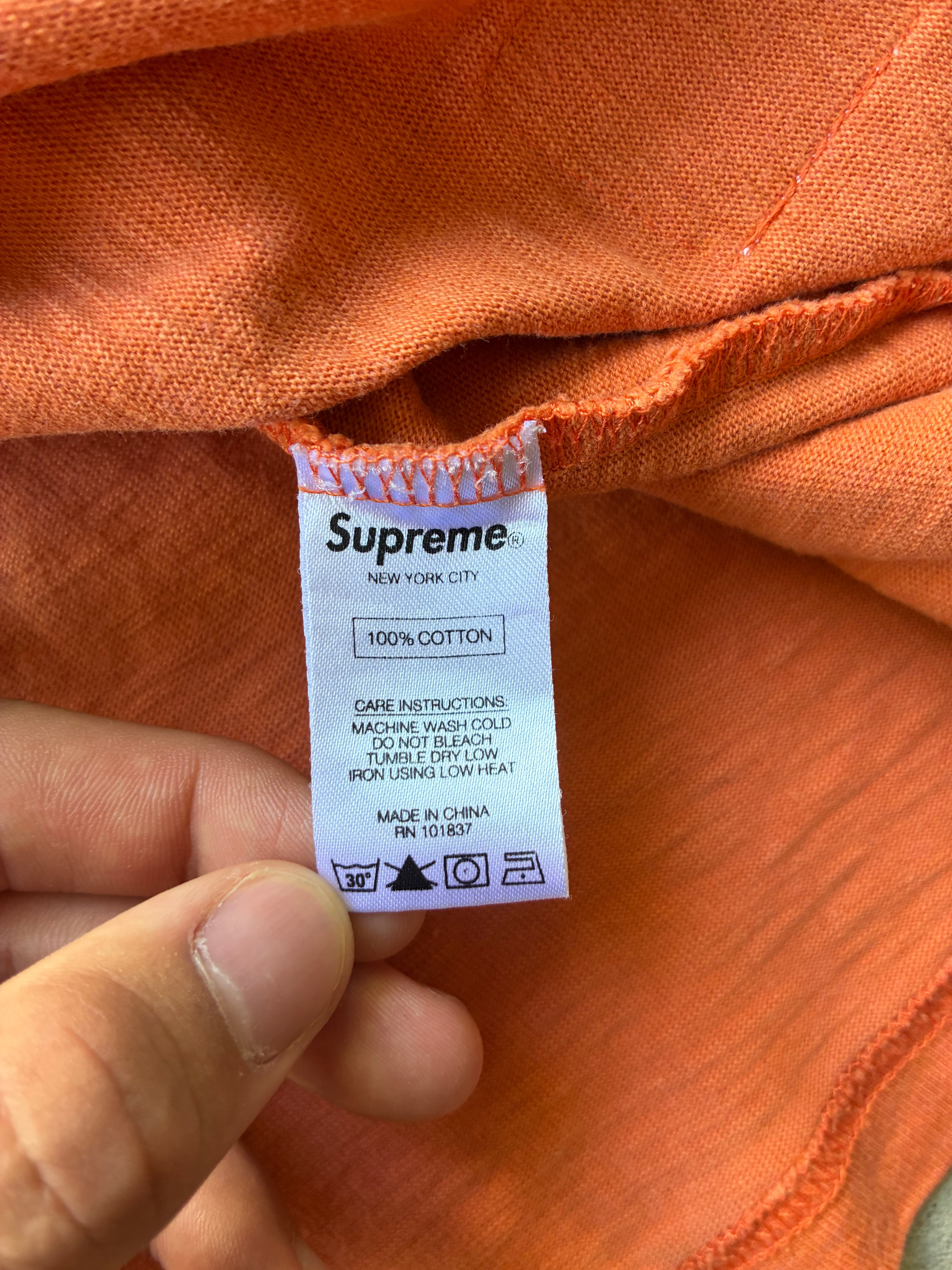 Supreme “METALLIC L/S REFLECTIVEE” Long Sleeve (XL)