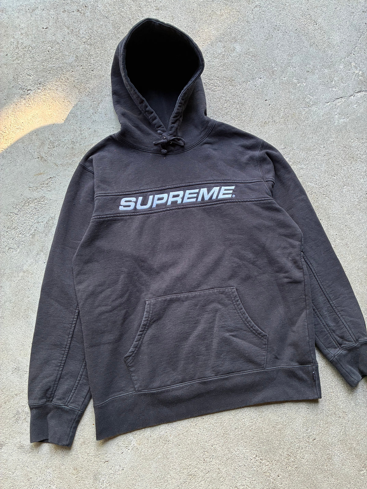 Supreme “FULL STRIPE” Hoodie (L)