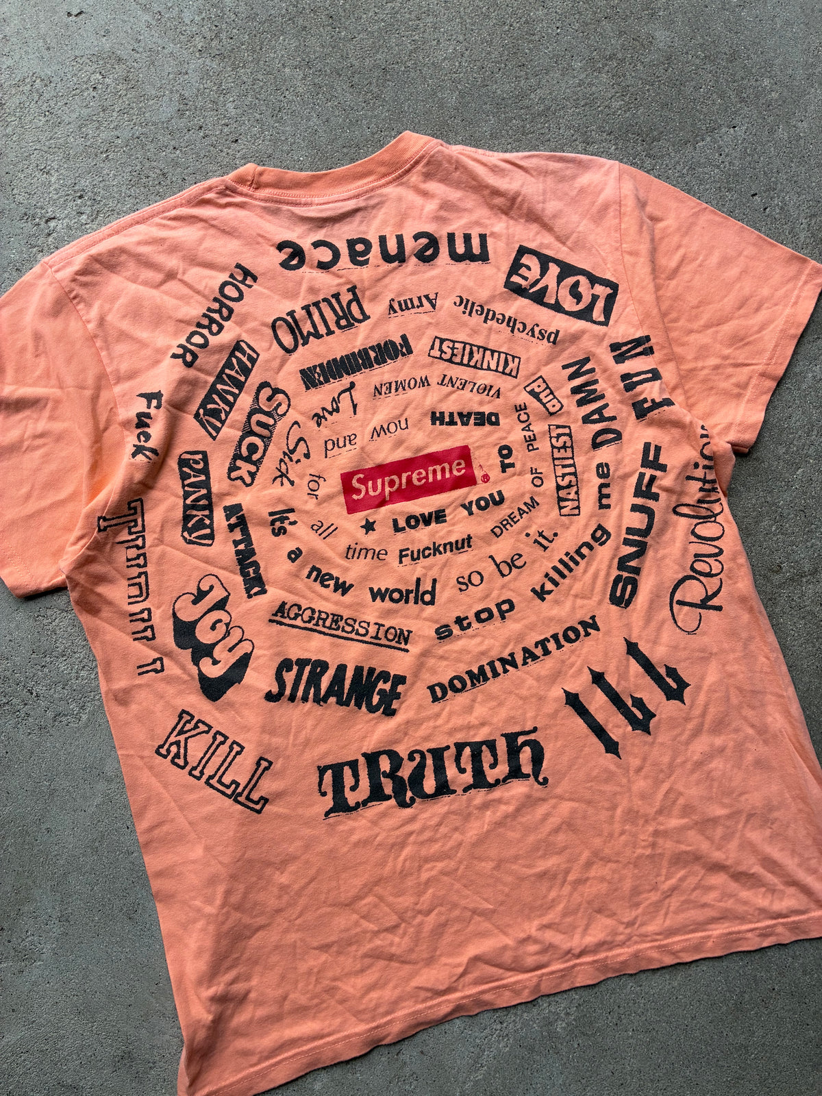 Supreme “SPIRAL” Tee (L)