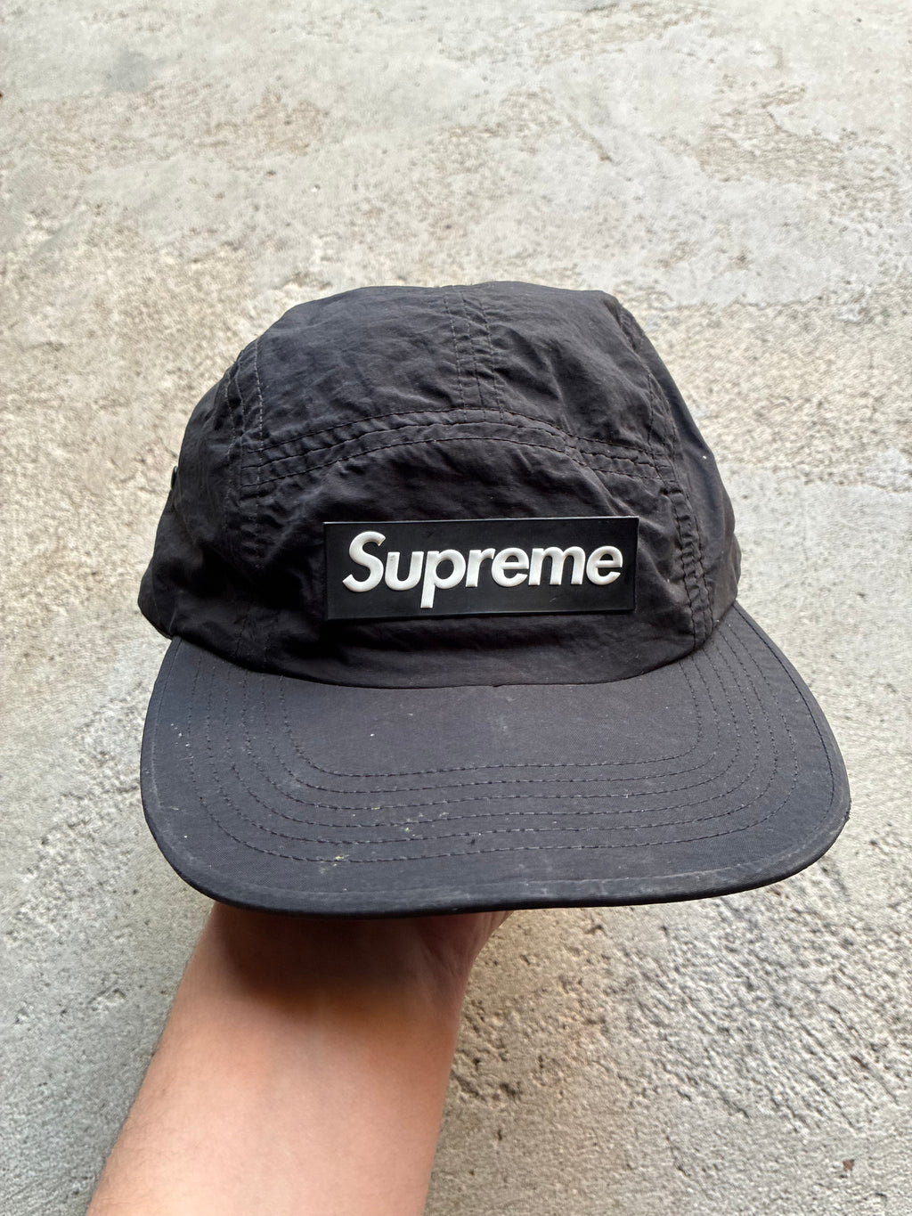 Sort Supreme Camp Cap