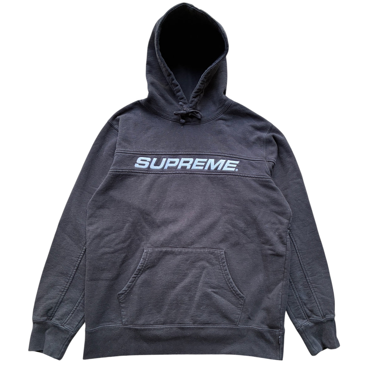 Supreme “FULL STRIPE” Hoodie (L)