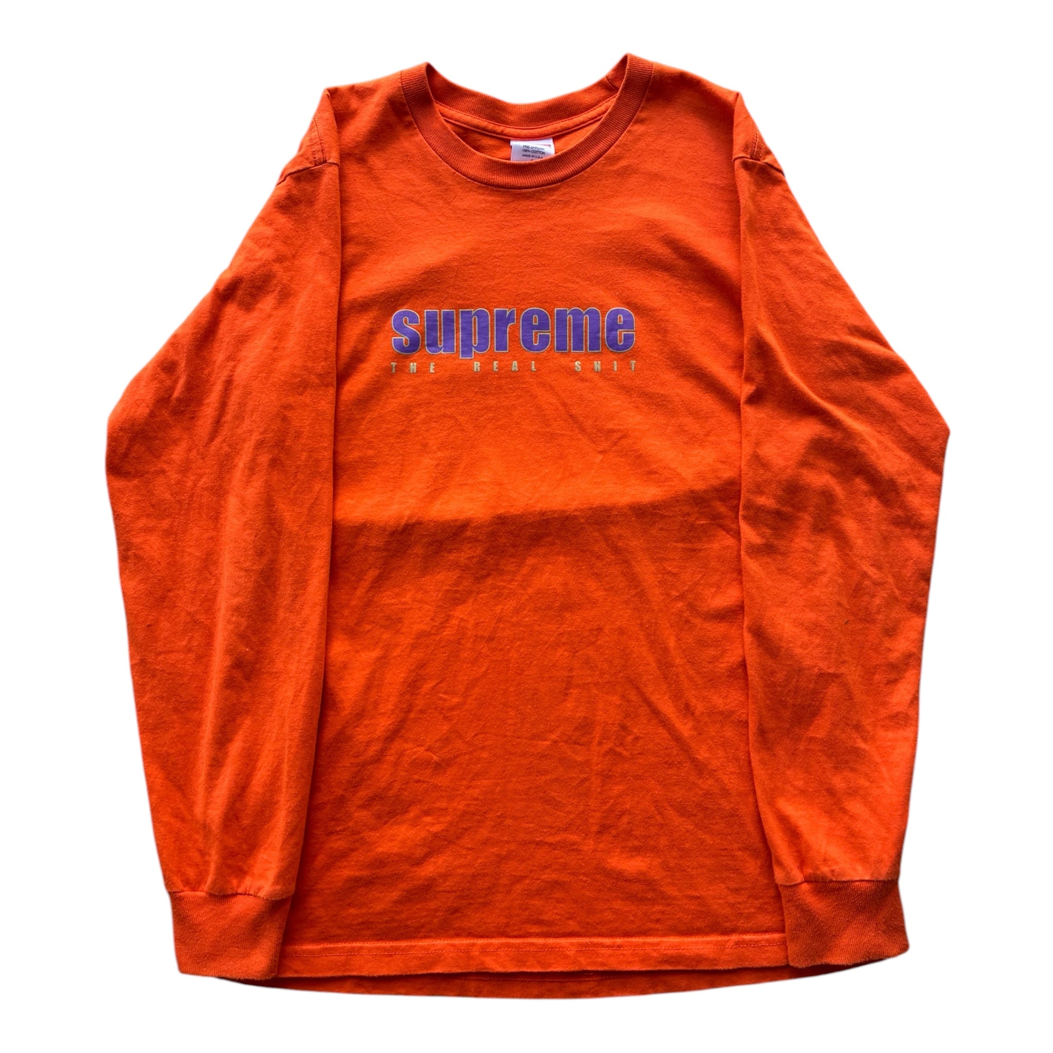 Supreme “THE REAL SH*T L/S” Long Sleeve (S)