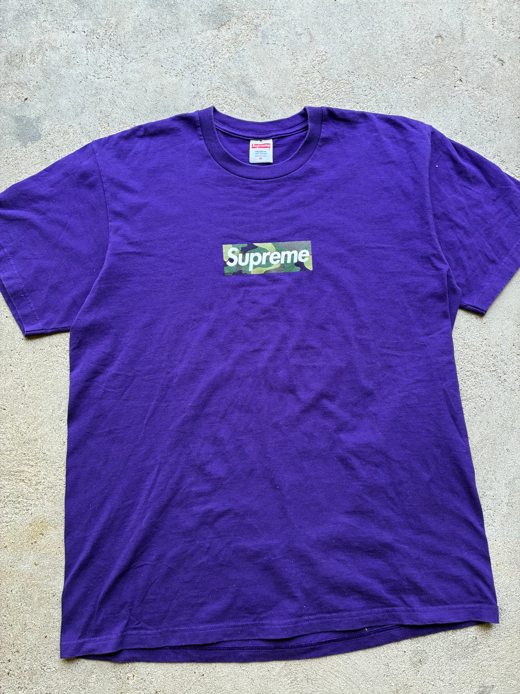 Supreme “CAMO FW23 PURPLE” Tee (M)