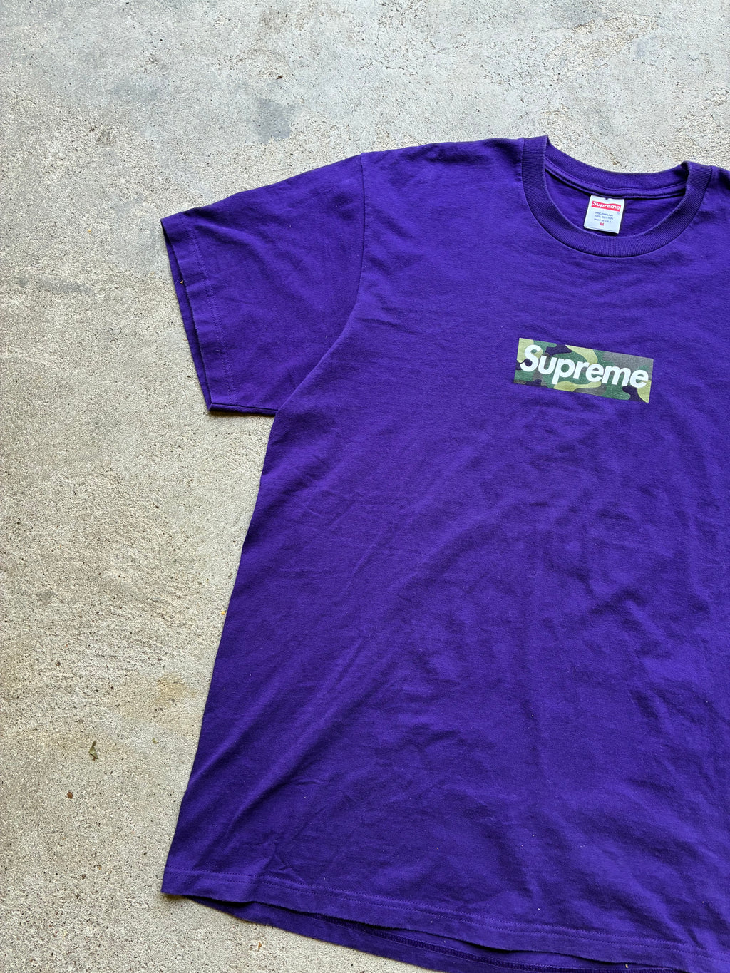 Supreme “CAMO FW23 PURPLE” Tee (M)