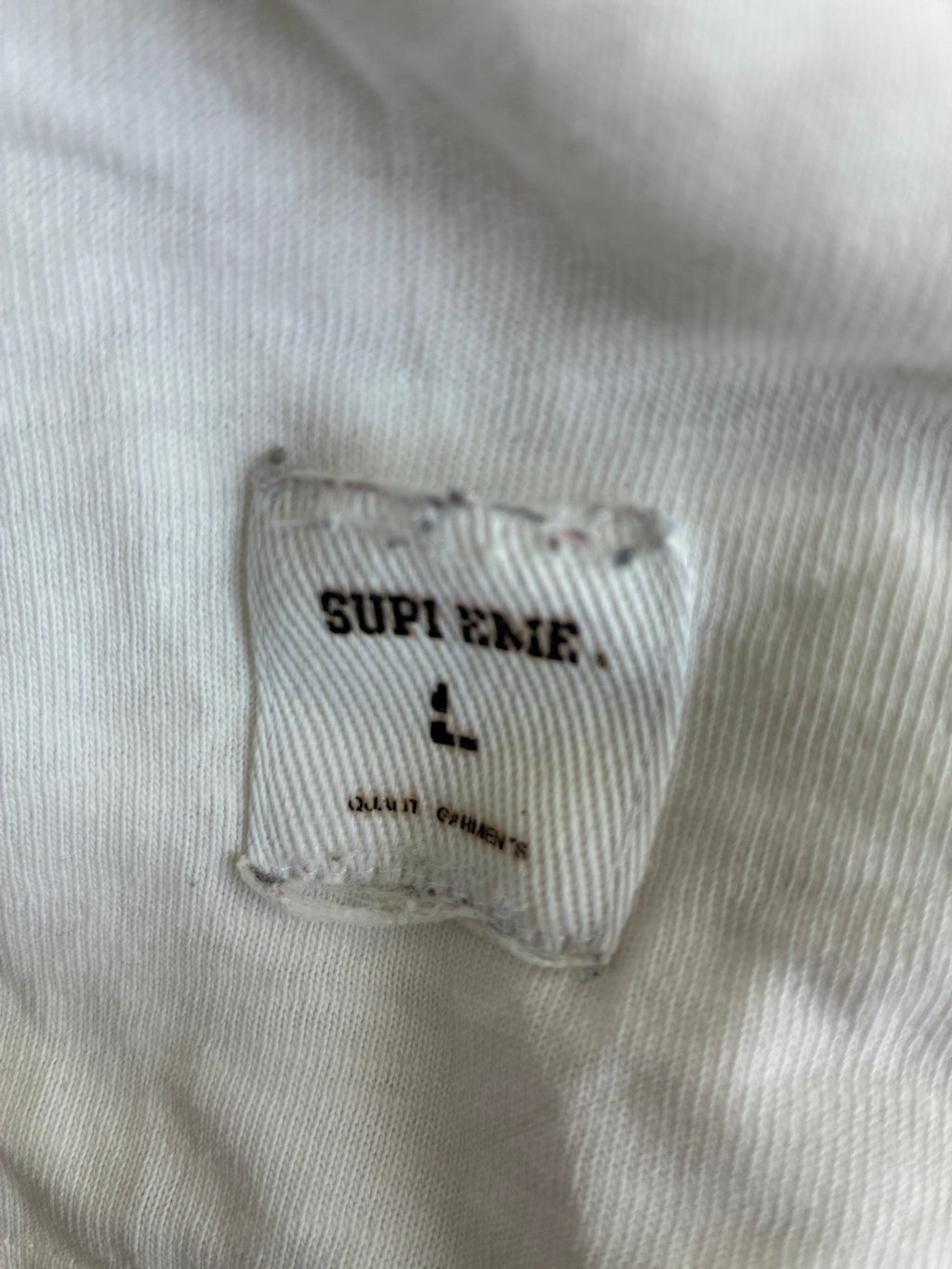 Supreme “COLLEGIATE” Tee (L)